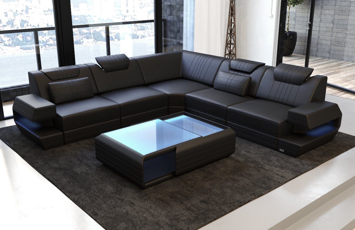 Sofa Dreams Ecksofa Ledercouch Sofa Leder günstig online kaufen