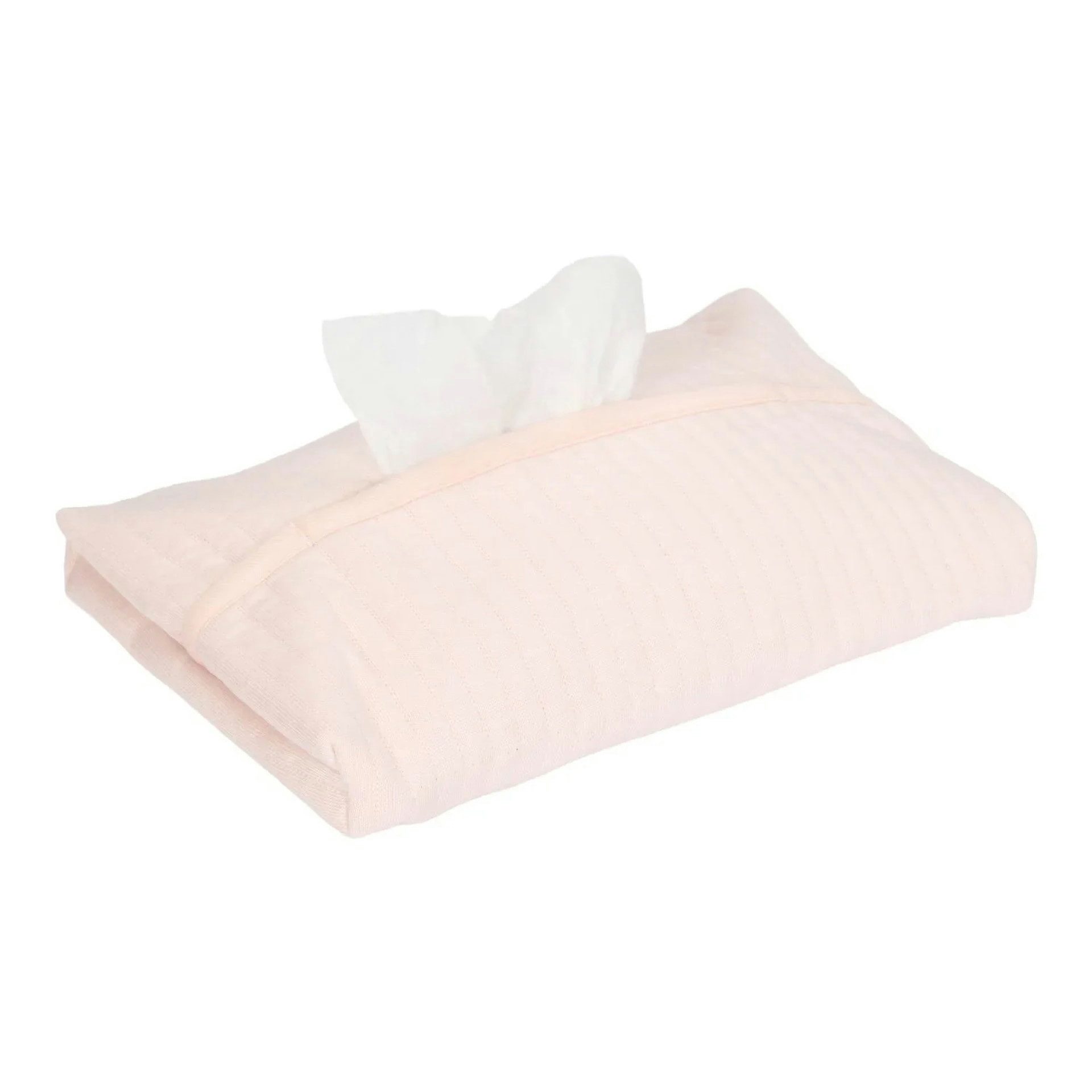 LITTLE DUTCH Feuchttücherbox Feuchttücherbezug – 20x12x5, Farbe: Soft Pink