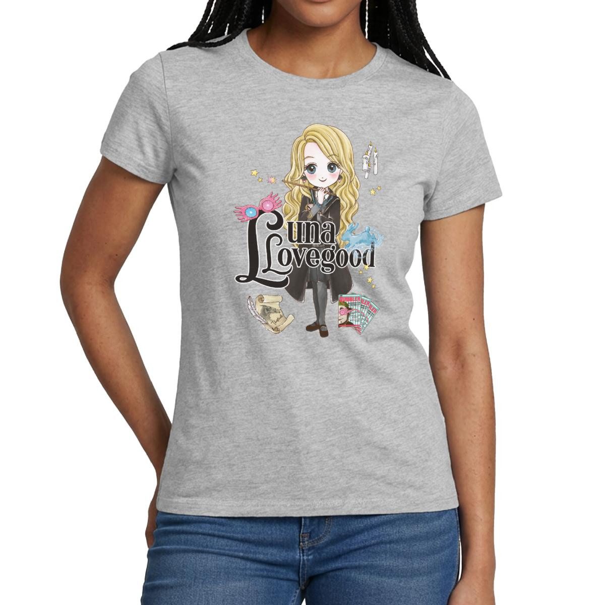 T-Shirt Harry Potter Luna Lovegood Frauen T-Shirt