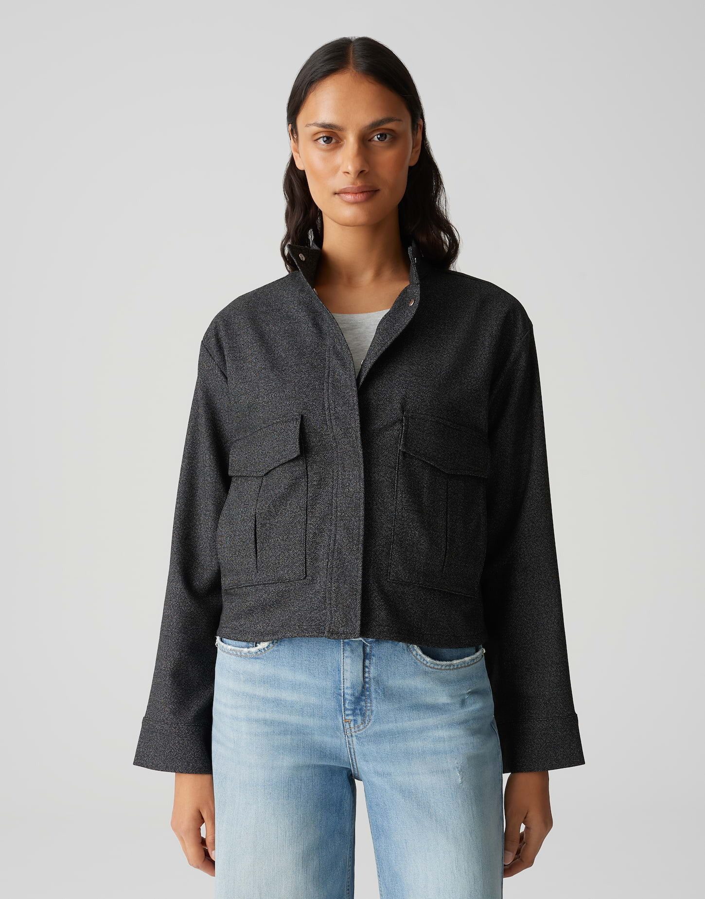 Kurzblazer Kurzblazer JANDRA Regular aus Viskose Mix