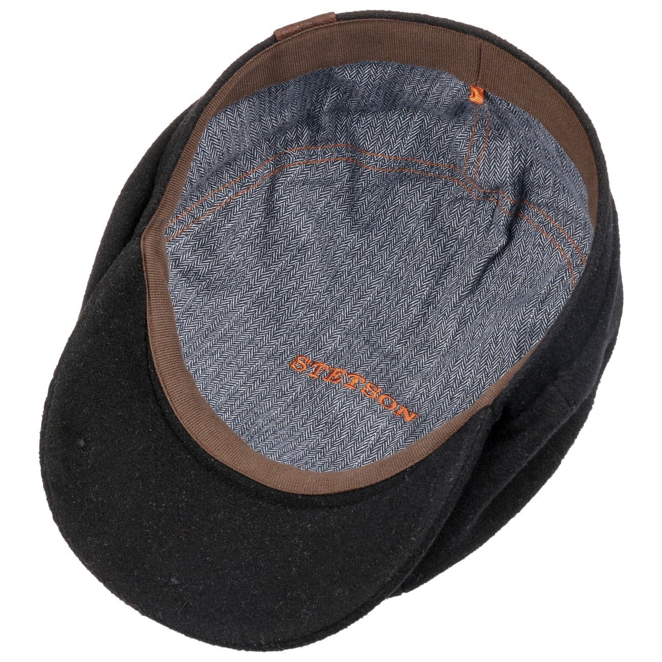 Stetson Flat Cap (1-St) Schirmmütze mit Schirm