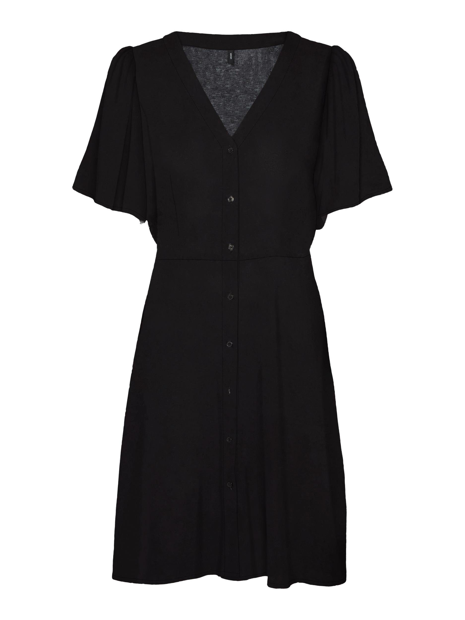 VERO MODA Minikleid VMALBA SS SHORT DRESS WVN NOOS mehr