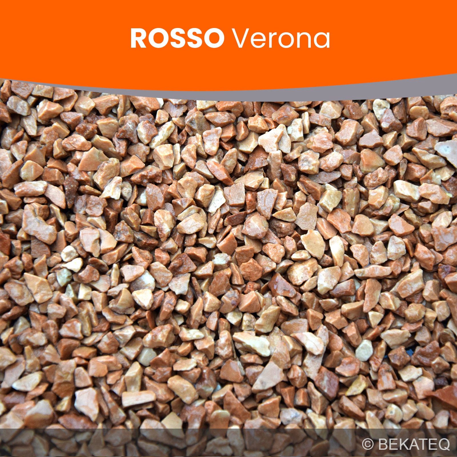 BEKATEQ Kieselsteine BK-600EP Steinteppich Set innen, (Set, 25kg Marmorkiesel + 1,5kg 2K Epoxy Kleber), Steinteppich Set Bodenbelag für 2qm, mit Epoxidharz Bindemittel