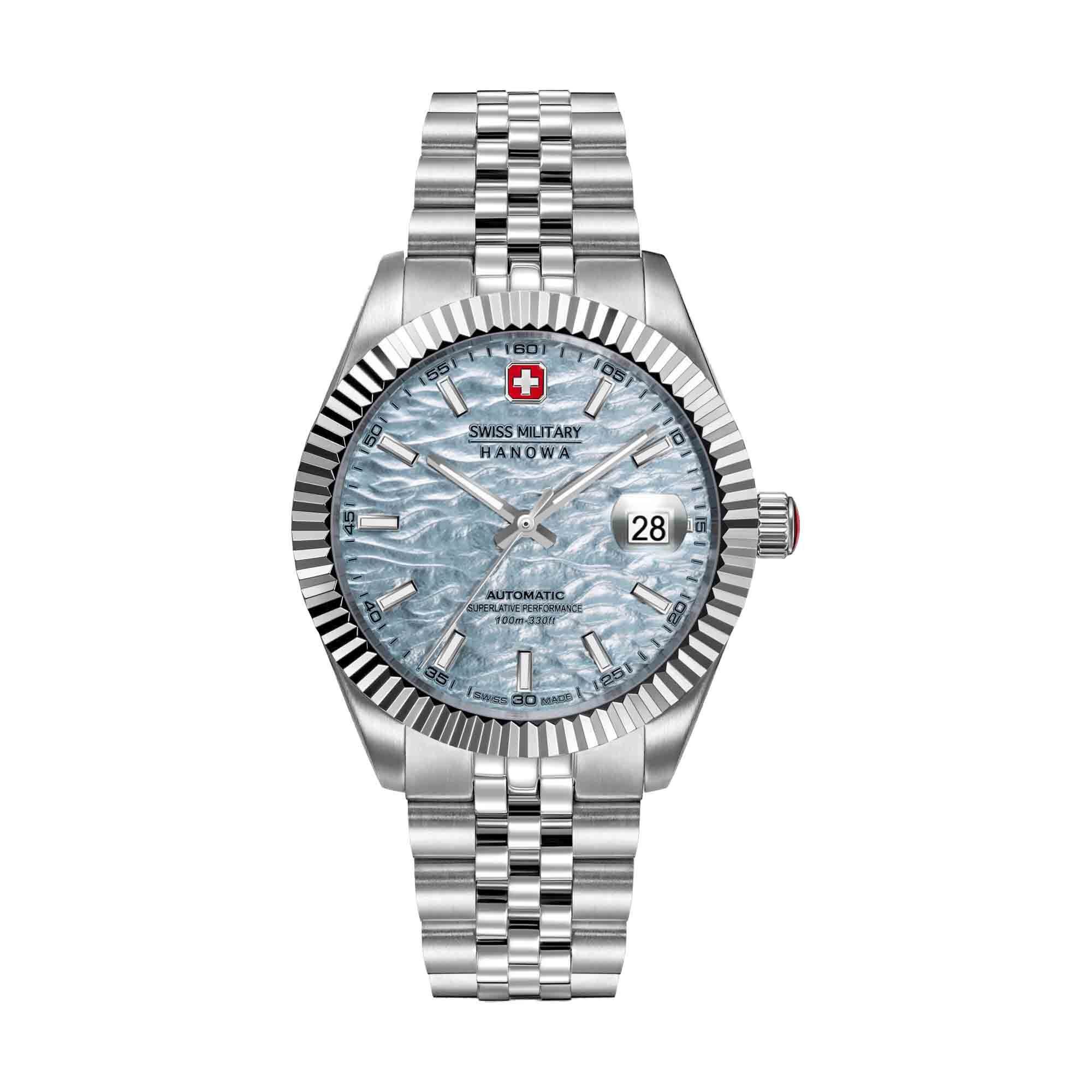 Swiss Military Hanowa Automatikuhr Automatikuhr Herrenuhr 41 mm Automatik Herren