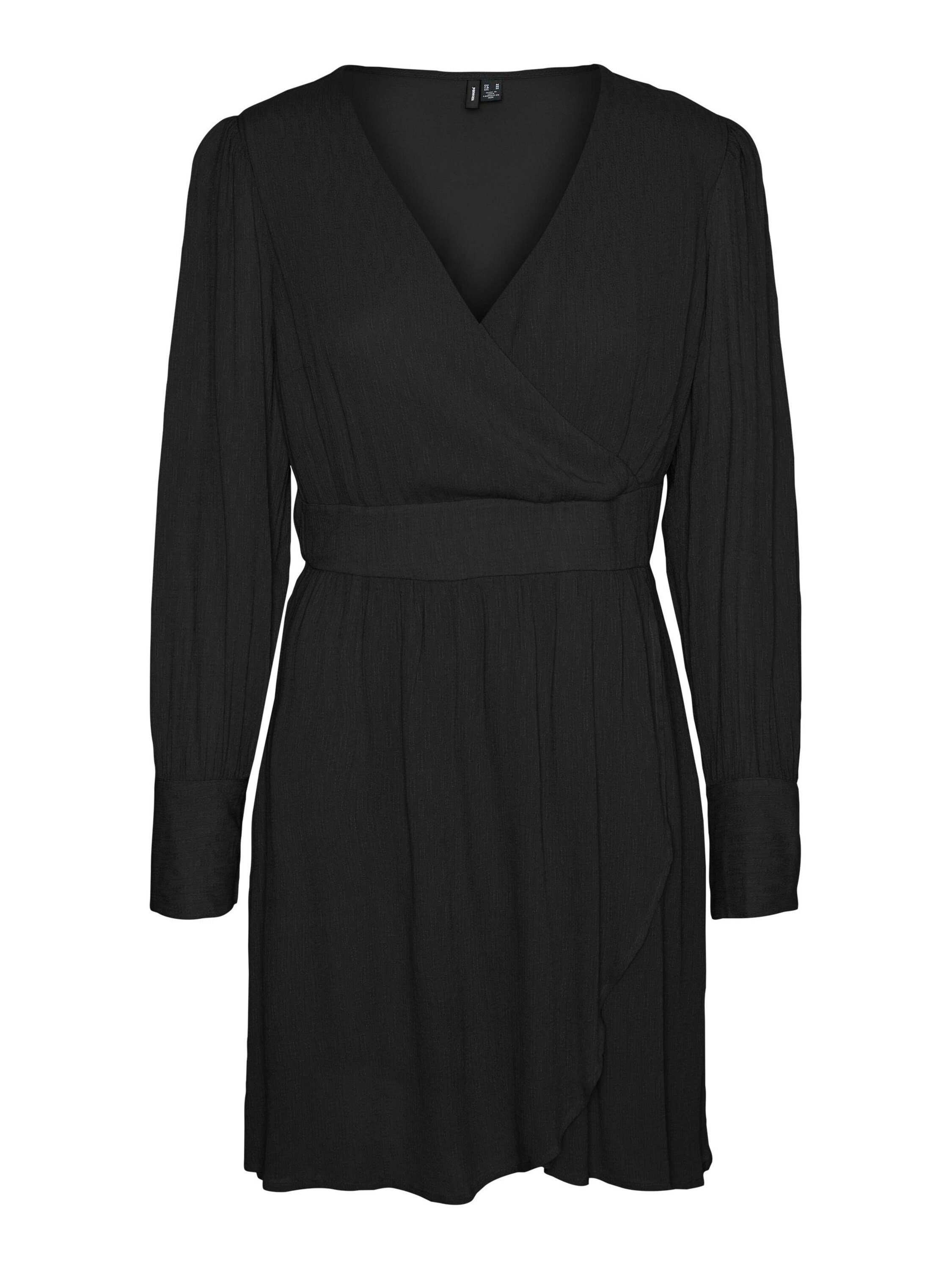 Vero Moda Wickelkleid (1-tlg) Drapiert/gerafft günstig online kaufen