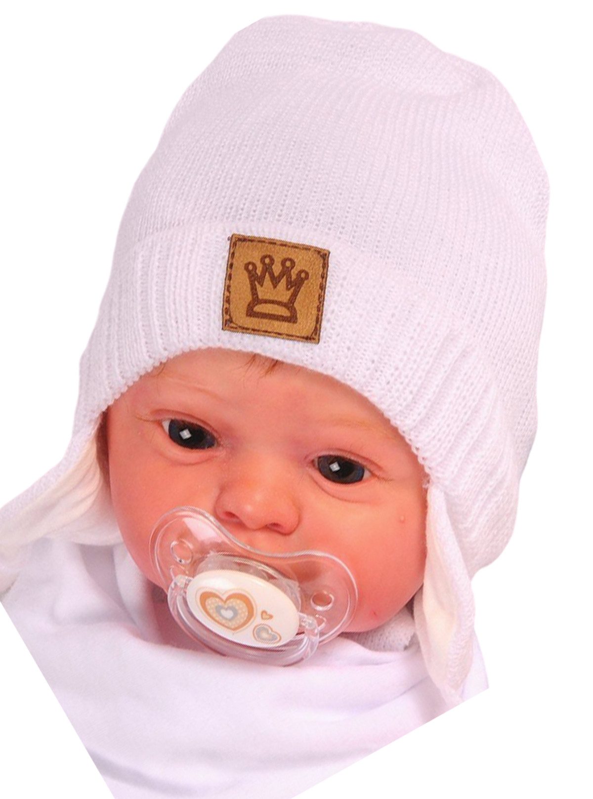 Erstlingsmütze Mütze 36 38 Babymütze 50 56 Baby Haube Frühjahr Erstlingsmütze