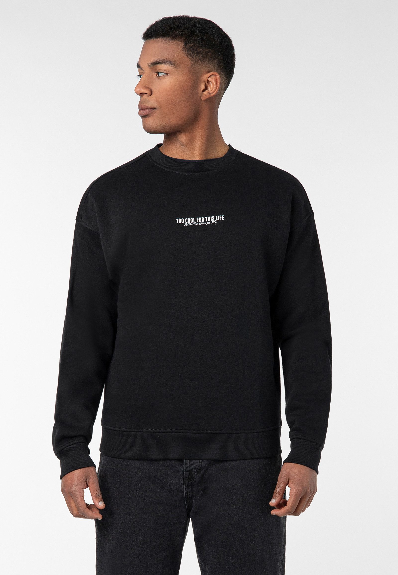 SUBLEVEL Sweatshirt Herren Pullover langarm mit günstig online kaufen