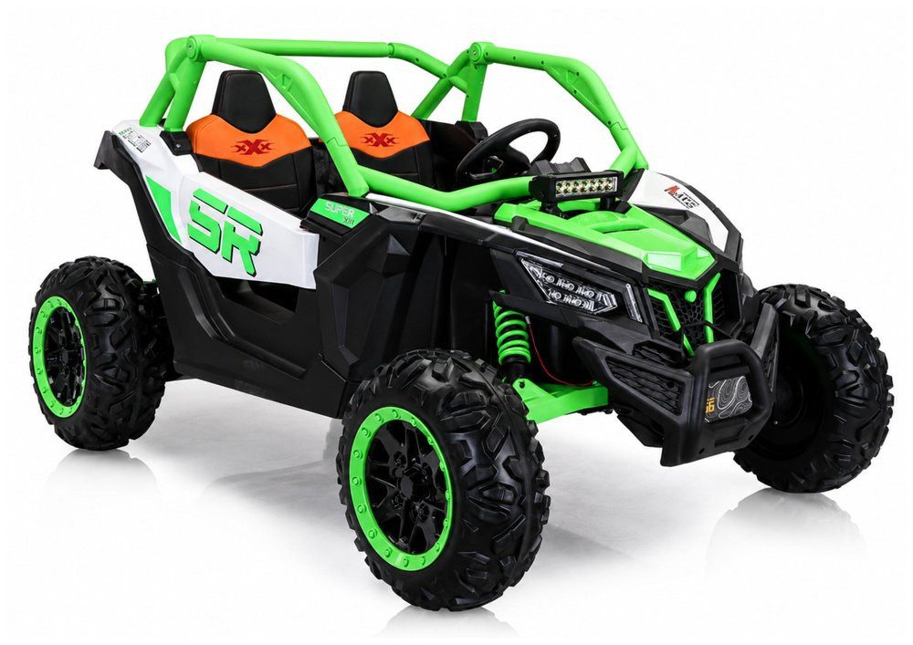 Wisam Elektro-Kinderquad Batteriebetriebener Buggy 4x4 KKL-808 24V Grün