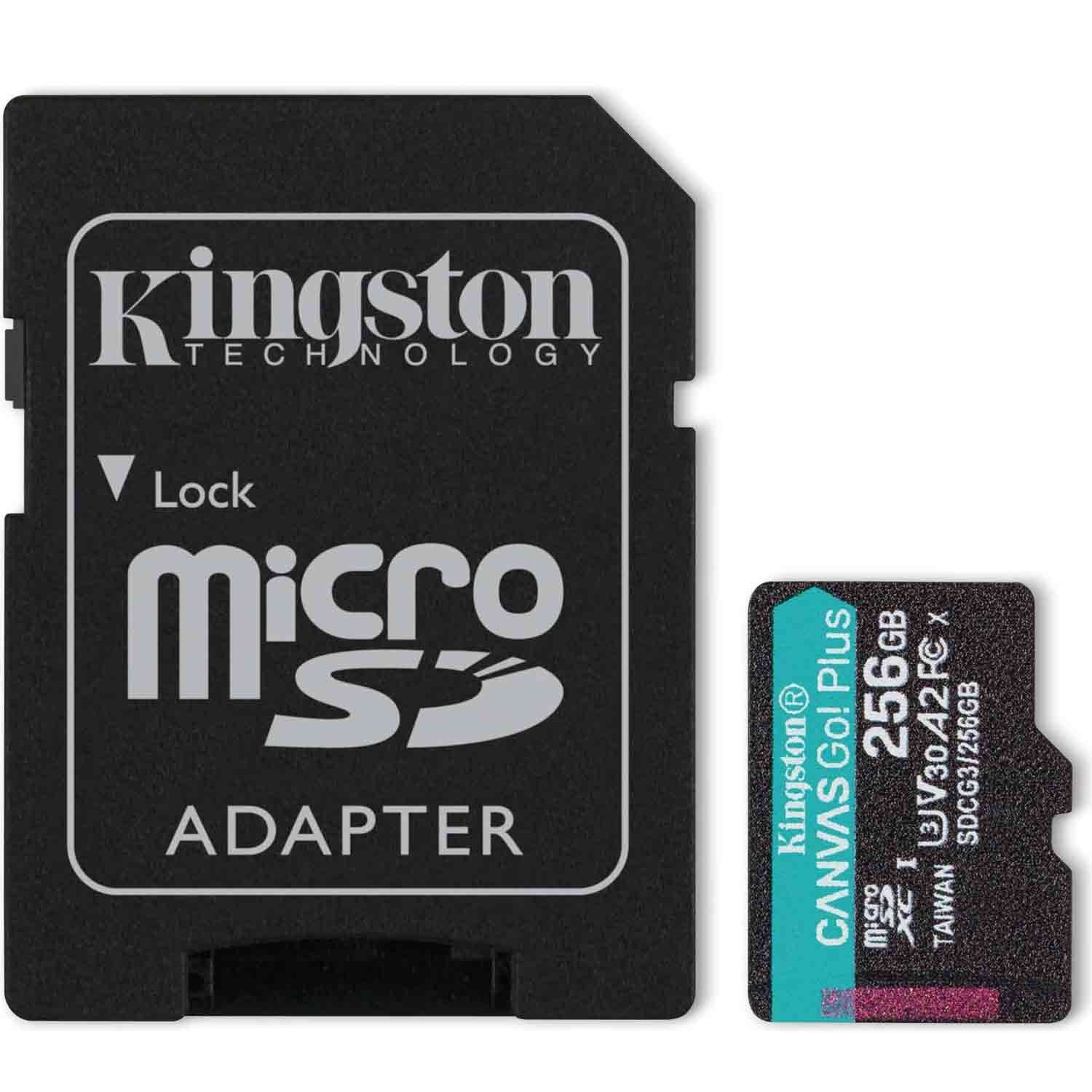 Kingston Canvas Go Plus SDCG4/256GB Micro SD-Karte