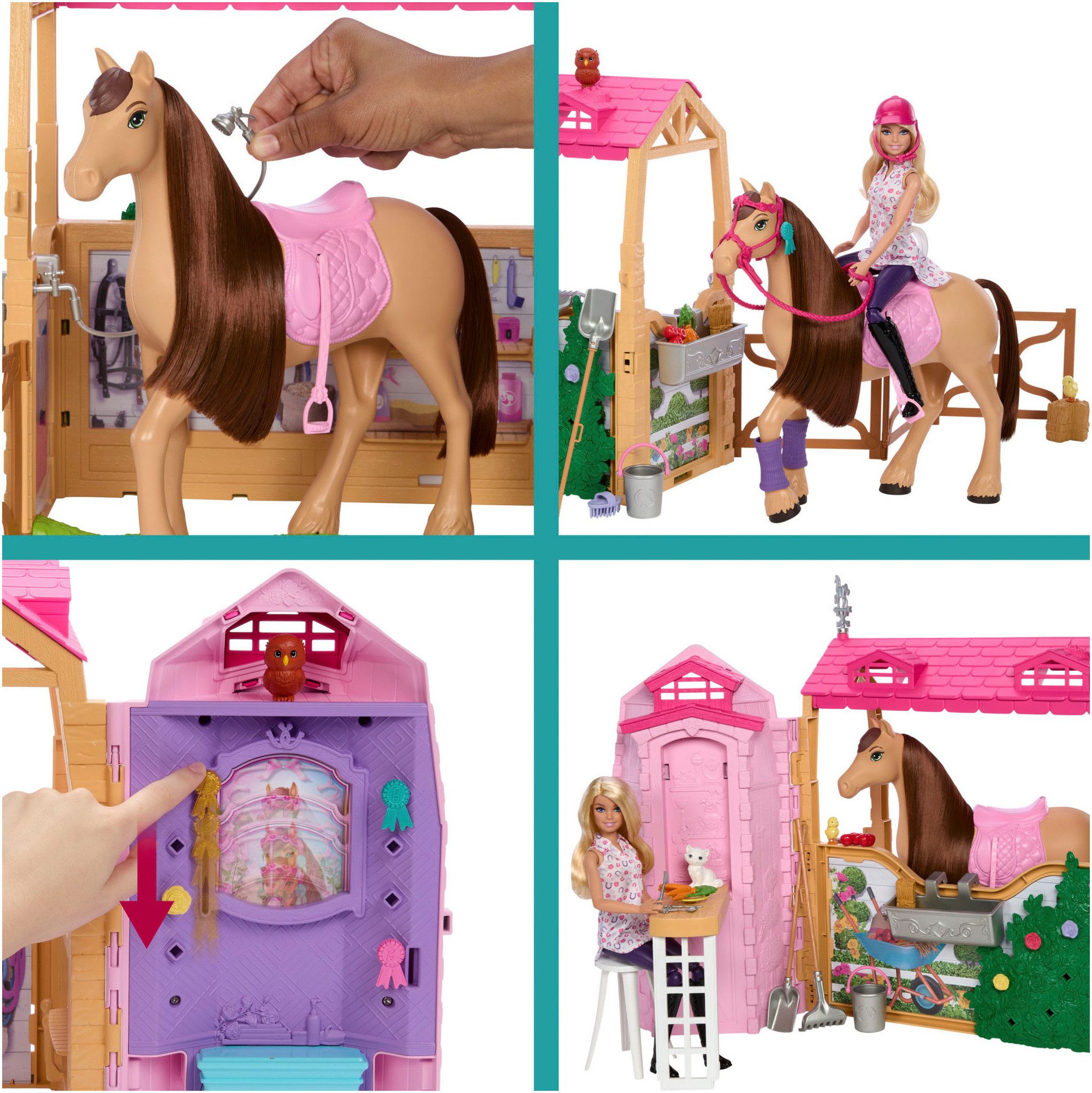 Barbie Spielwelt Barbie Mysteries: Das geheimnisvolle Pferdeabenteuer-Spielset