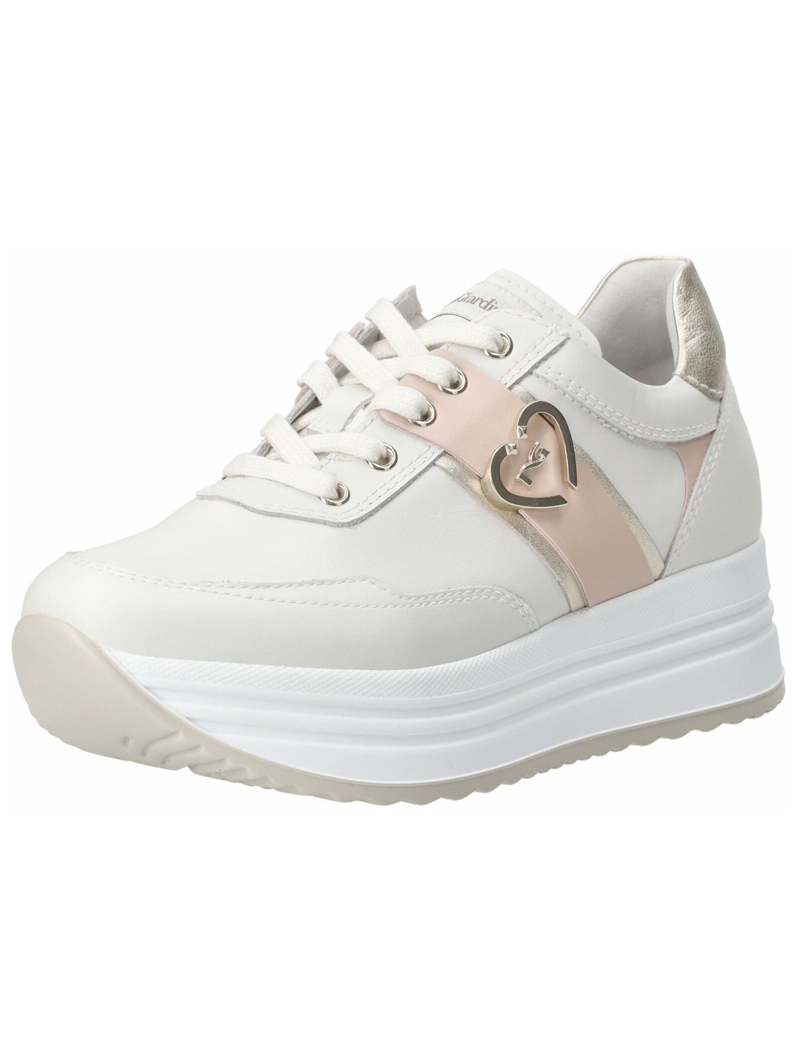 Sneaker Lederimitat Plateausneaker