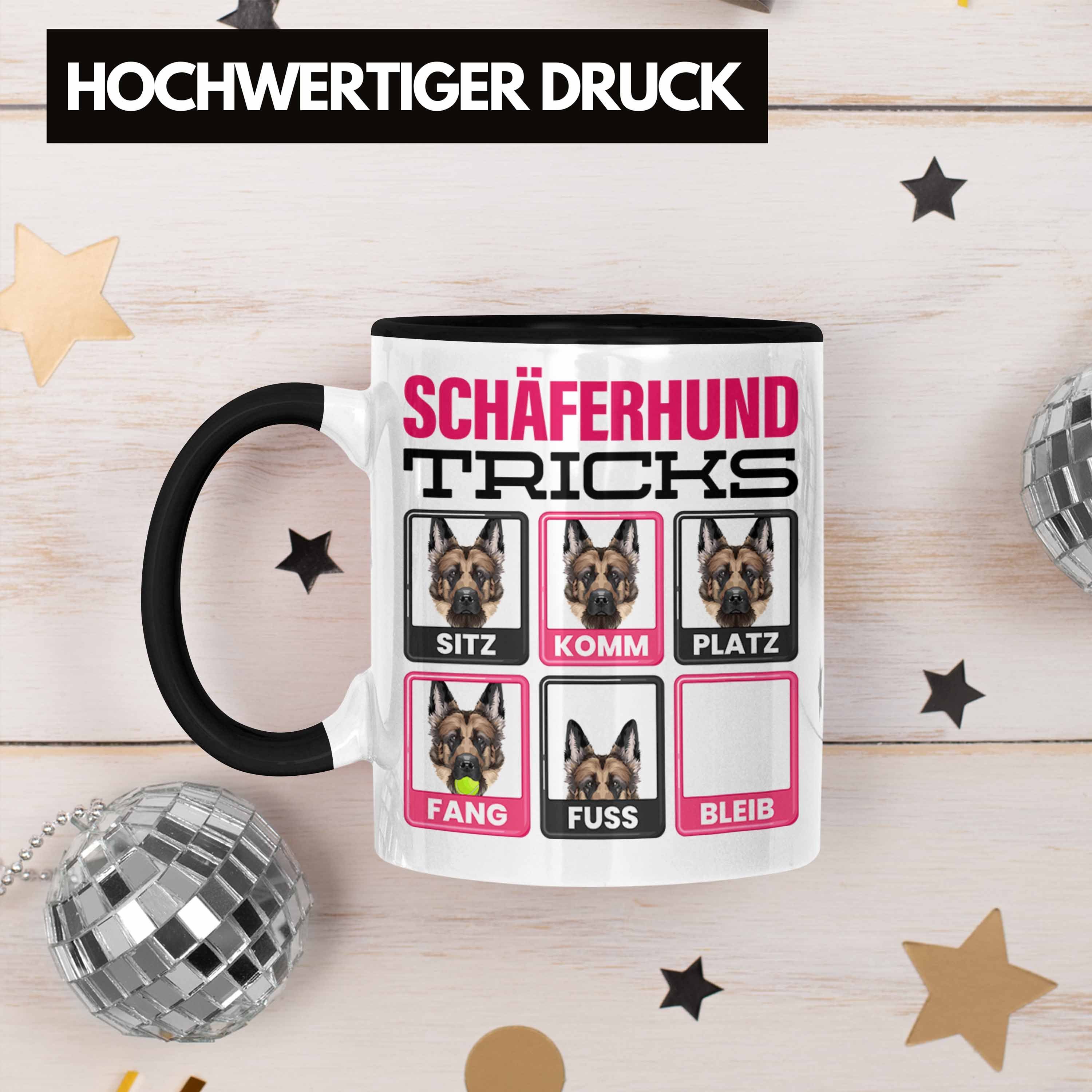 Spruch Tasse Schäferhund Tasse Geschenkidee Schwarz Besitzer Lustiger Trendation Schäf Geschenk