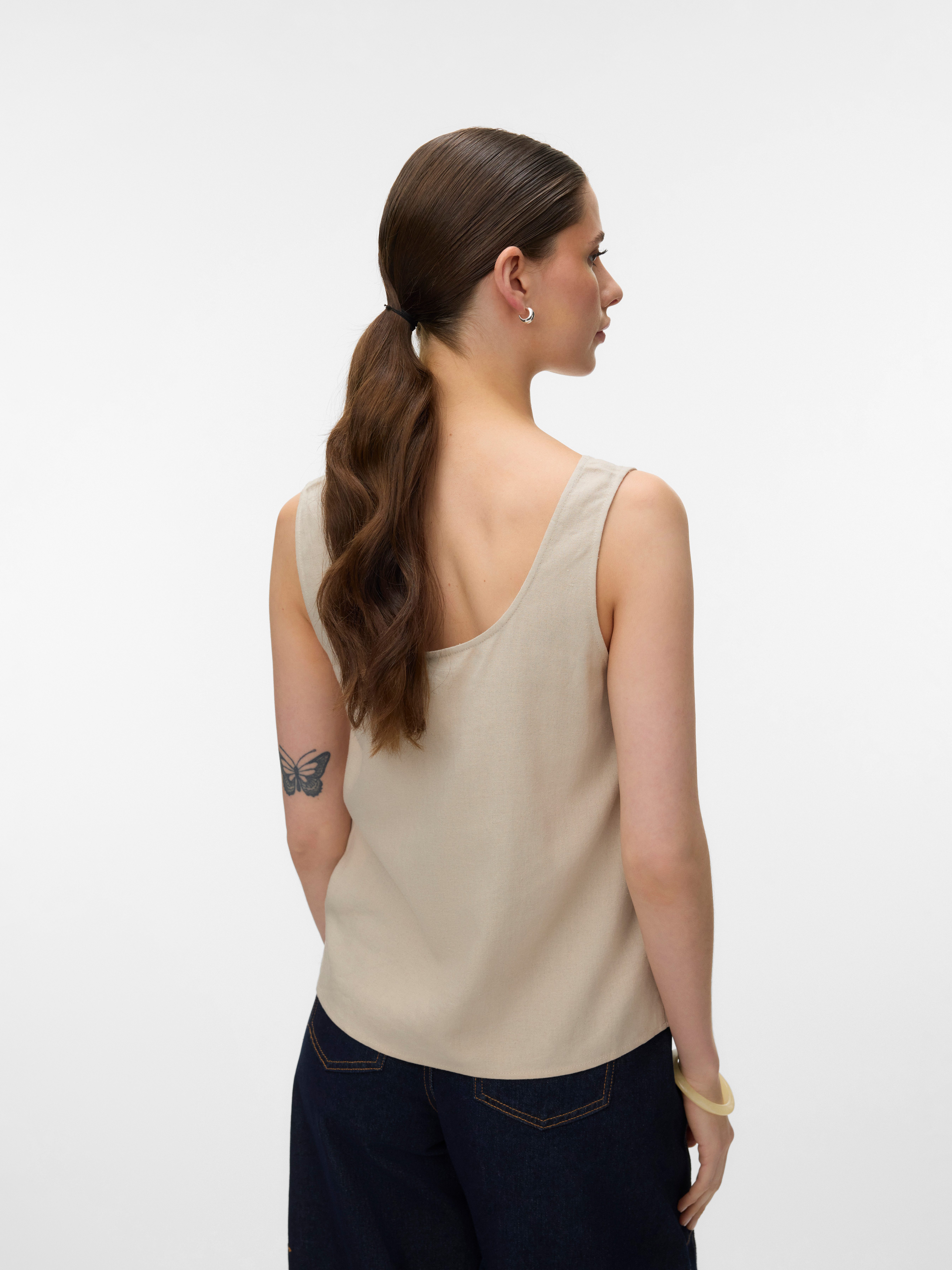 Vero Moda Blusenshirt VMMYMILO S/L TOP WVN GA