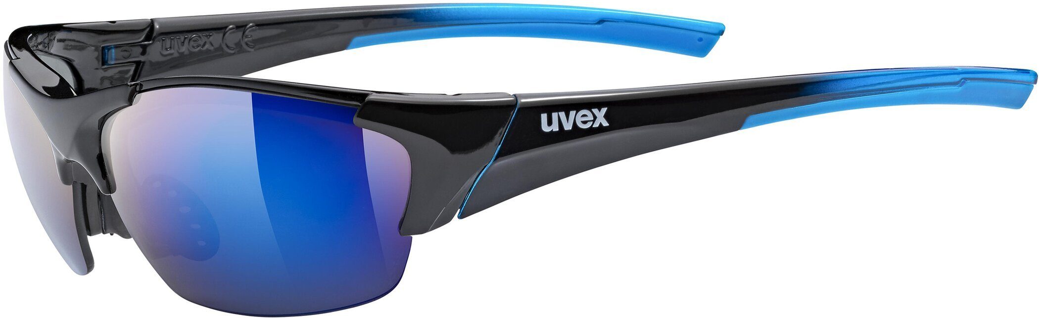 BLUE Uvex BLAZE III BLACK Sonnenbrille UVEX