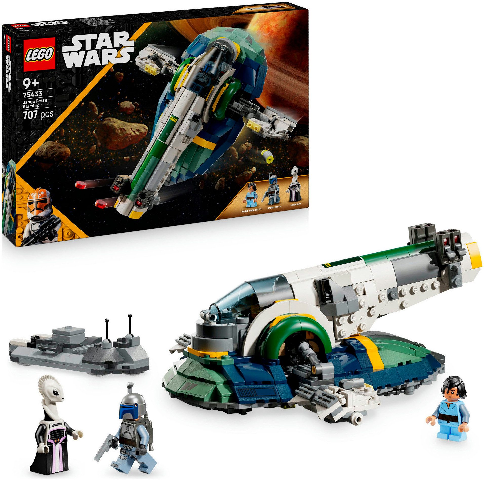 Jango Fetts Sternenschiff (75433), LEGO Star Wars™ Konstruktionsspielsteine