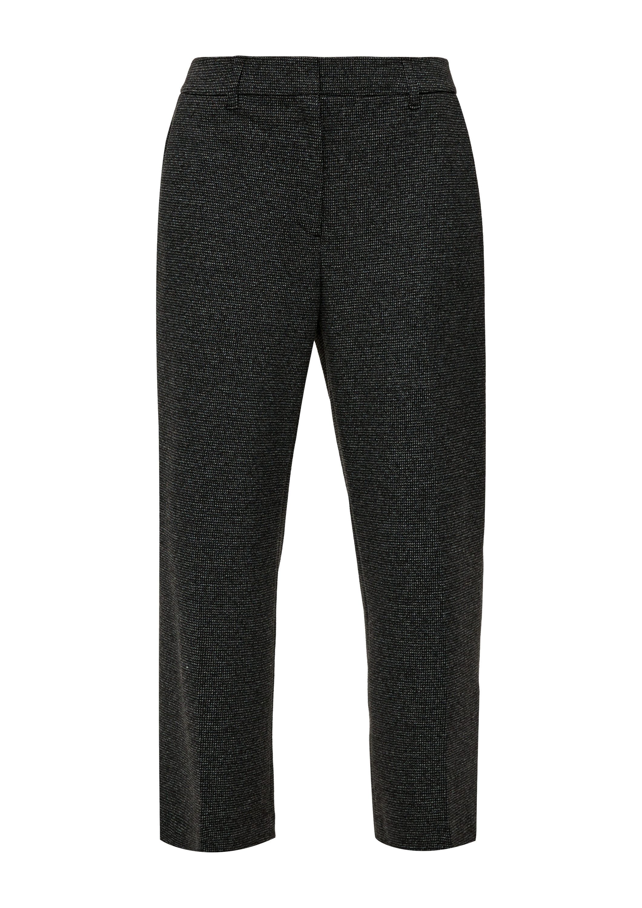 s.Oliver Culotte Hose Regular: Gemusterte Culotte