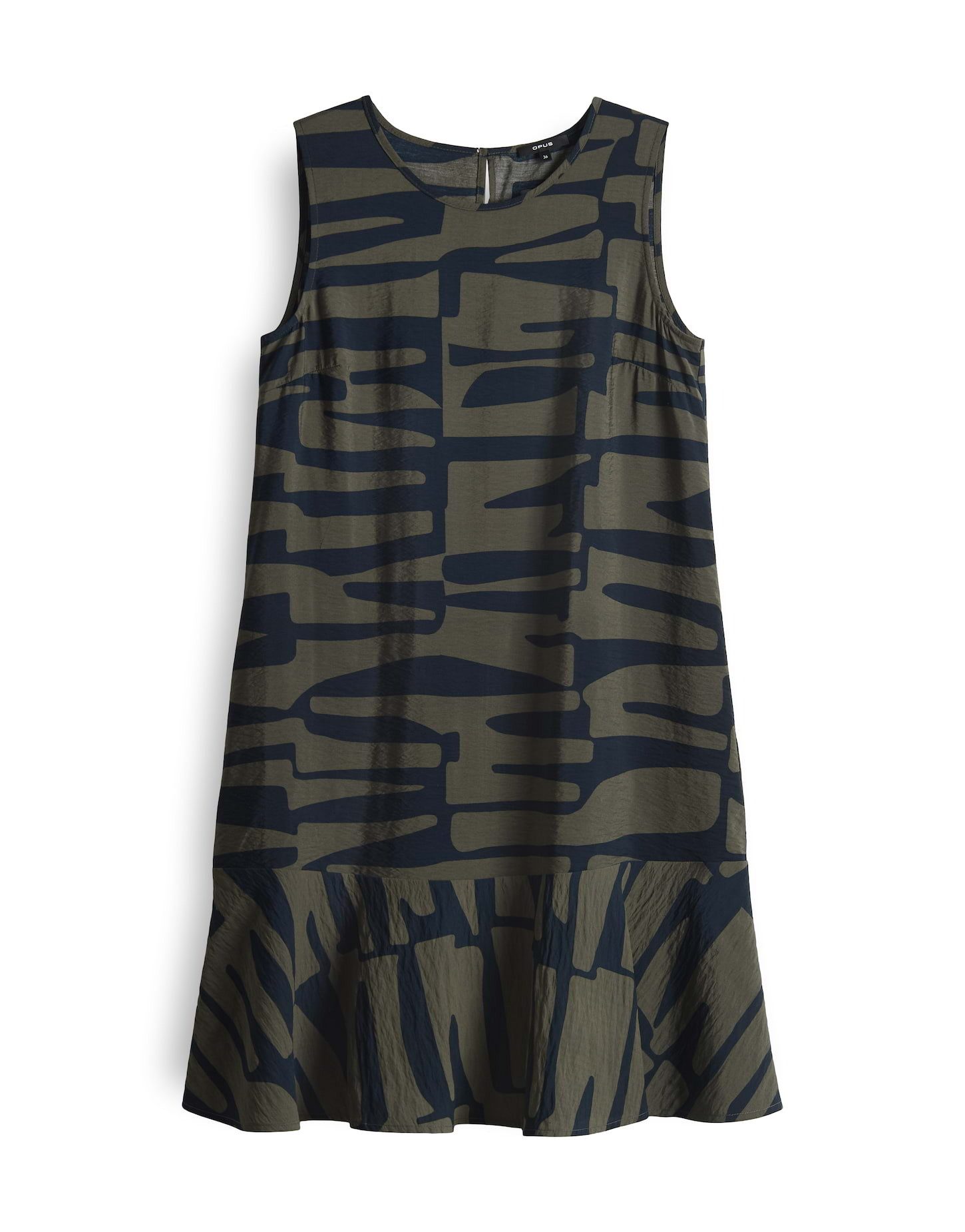 OPUS Trägerkleid WENOLA JUNGLE mit angesetztem günstig online kaufen