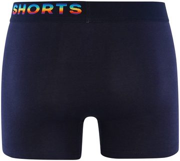 HAPPY SHORTS Retro Pants 2-Pack Trunks Rainbow Hearts