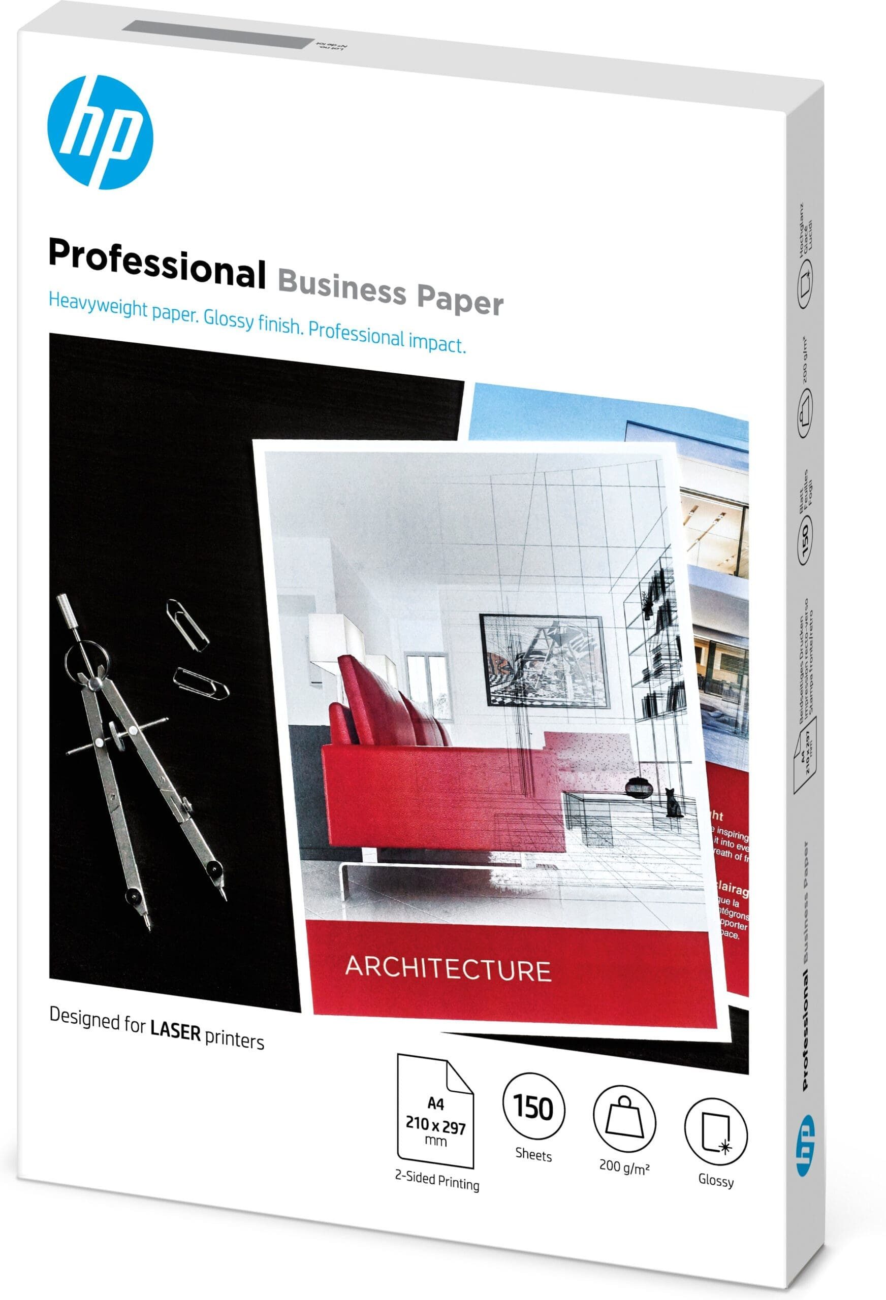 HP HP profession. Business Laser-Papier – A4, glänzen Tintenpatrone
