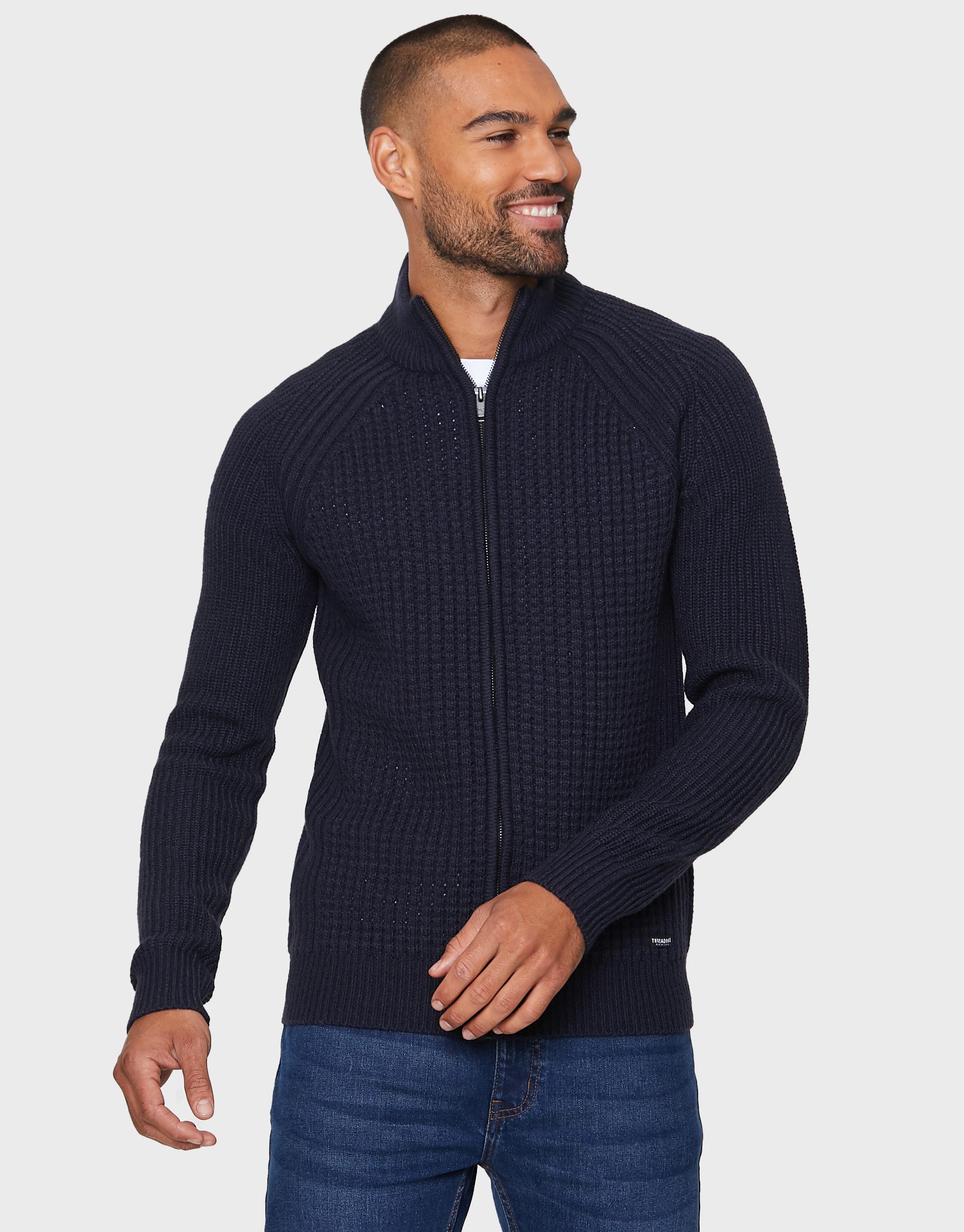 Threadbare Strickjacke Samb (1-tlg) im einfarbigen Design