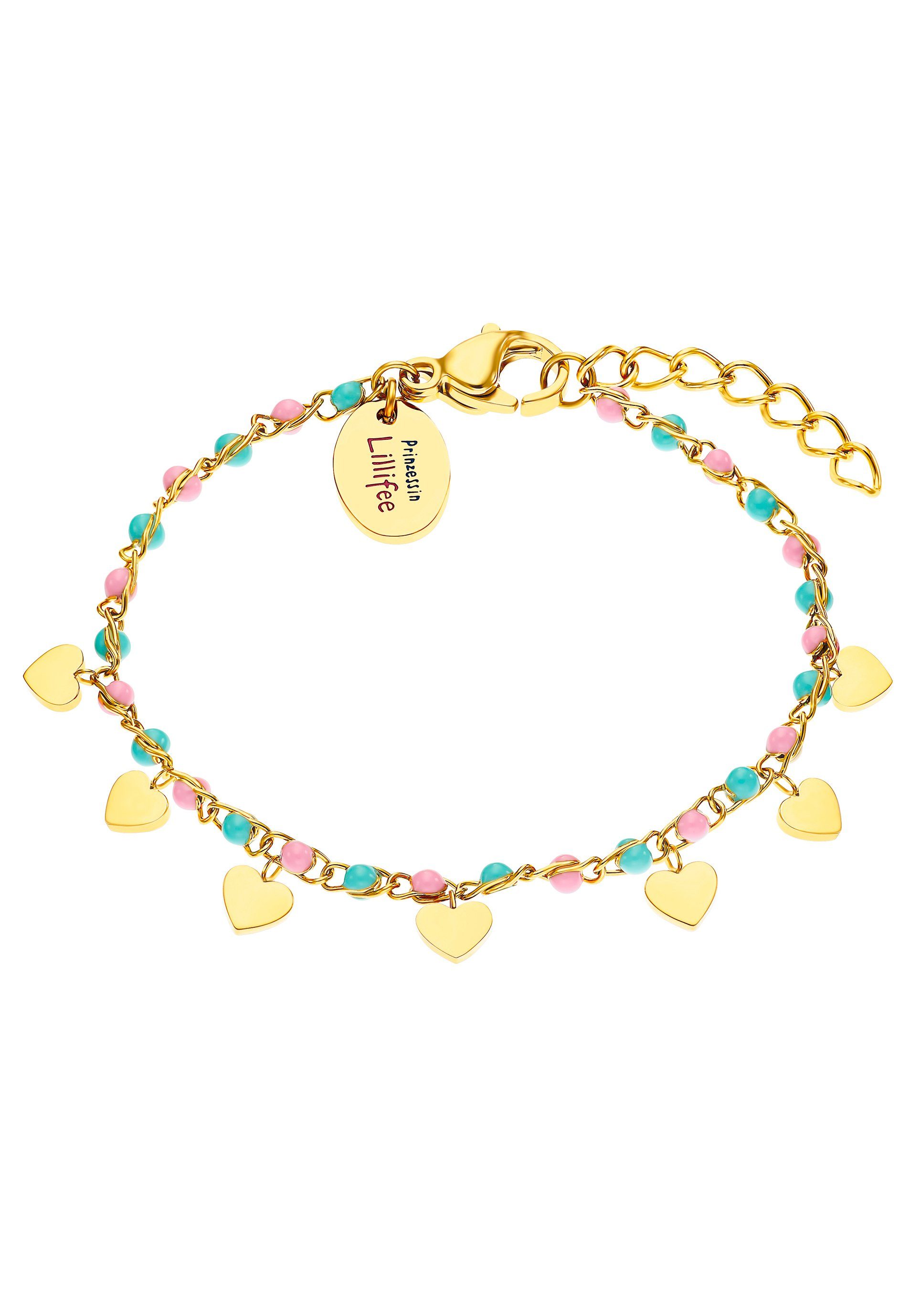 Die Prinzessin den Herzen, Herzanhänger richtigen strahlenden Flair für 2033365, sorgen Lillifee Armband