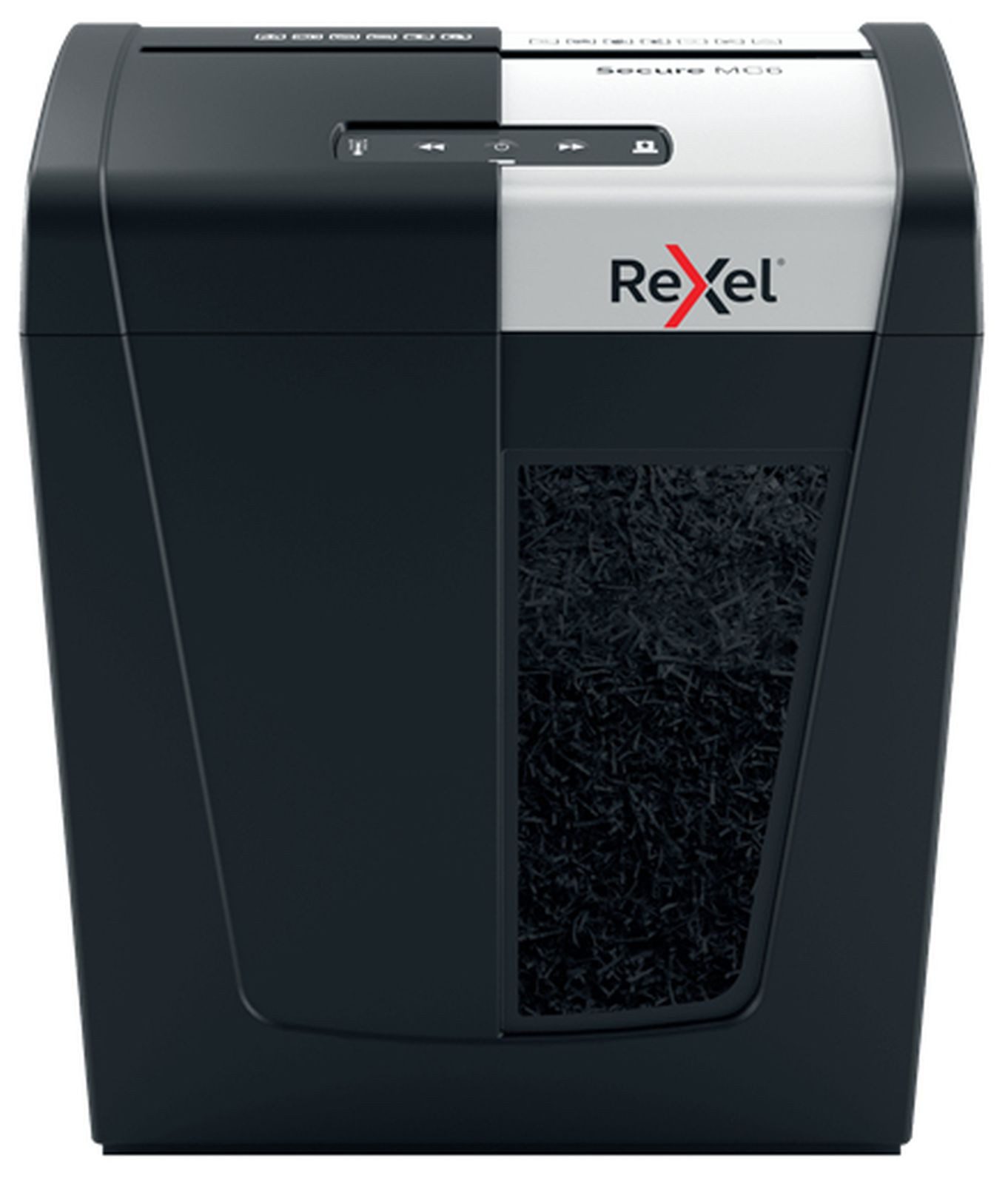 REXEL Reißwolf Secure MC6, Mikrogeschnittene Zerkleinerung, 2x15 mm, 18 l, 175 Blätte