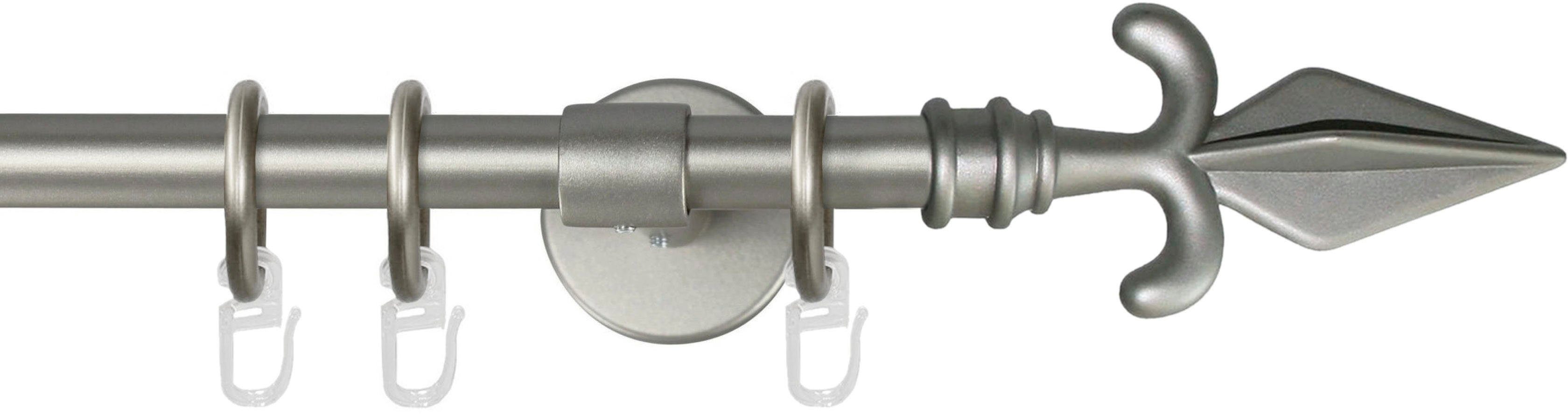 GARESA Gardinenstange "RUSTIKA" Ø 16 mm 1 läufig-läufig Wunschmaßlänge rust günstig online kaufen