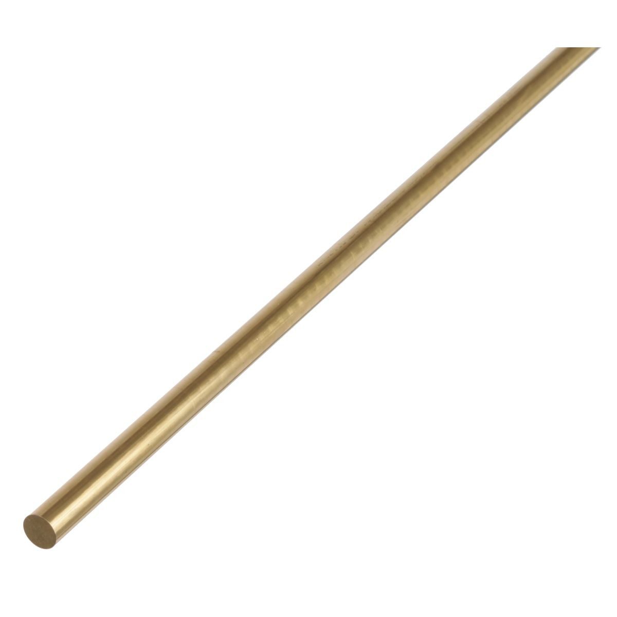 Alberts Profil Alberts 471132 Rundstange, Messing, 1000 x 8 mm, Alberts Messing Rundstange Rundmaterial Stange Messing Stab Vollstab 1
