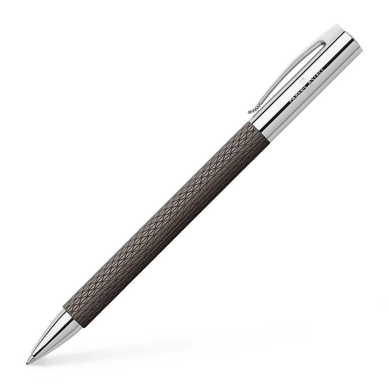 Faber-Castell Kugelschreiber Ambition OpArt, Edler Kuli aus Edelharz Großraummine Stärke B