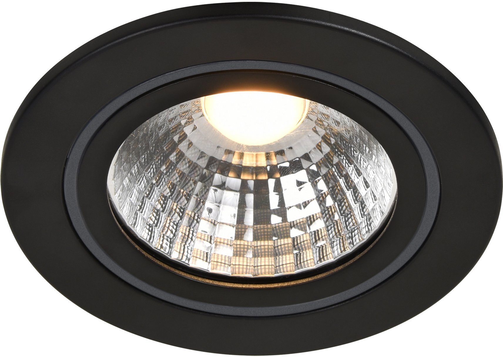 Nordlux Deckenstrahler Alec, LED fest integriert, Warmweiß, inkl. 6W LED, 480 Lumen, inkl. 3 Stufen Dimmer