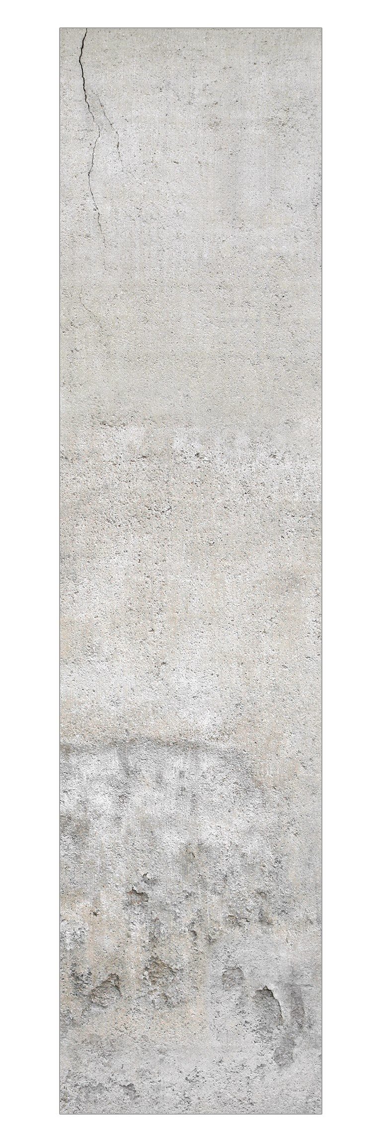 Bilderdepot24 Schiebegardine modern Flächenvorhang blickdicht Shabby Betonoptik (1 St), halbtransparent, Wohnzimmer große Flächengardine lichtdurchlässig für Klemm-System