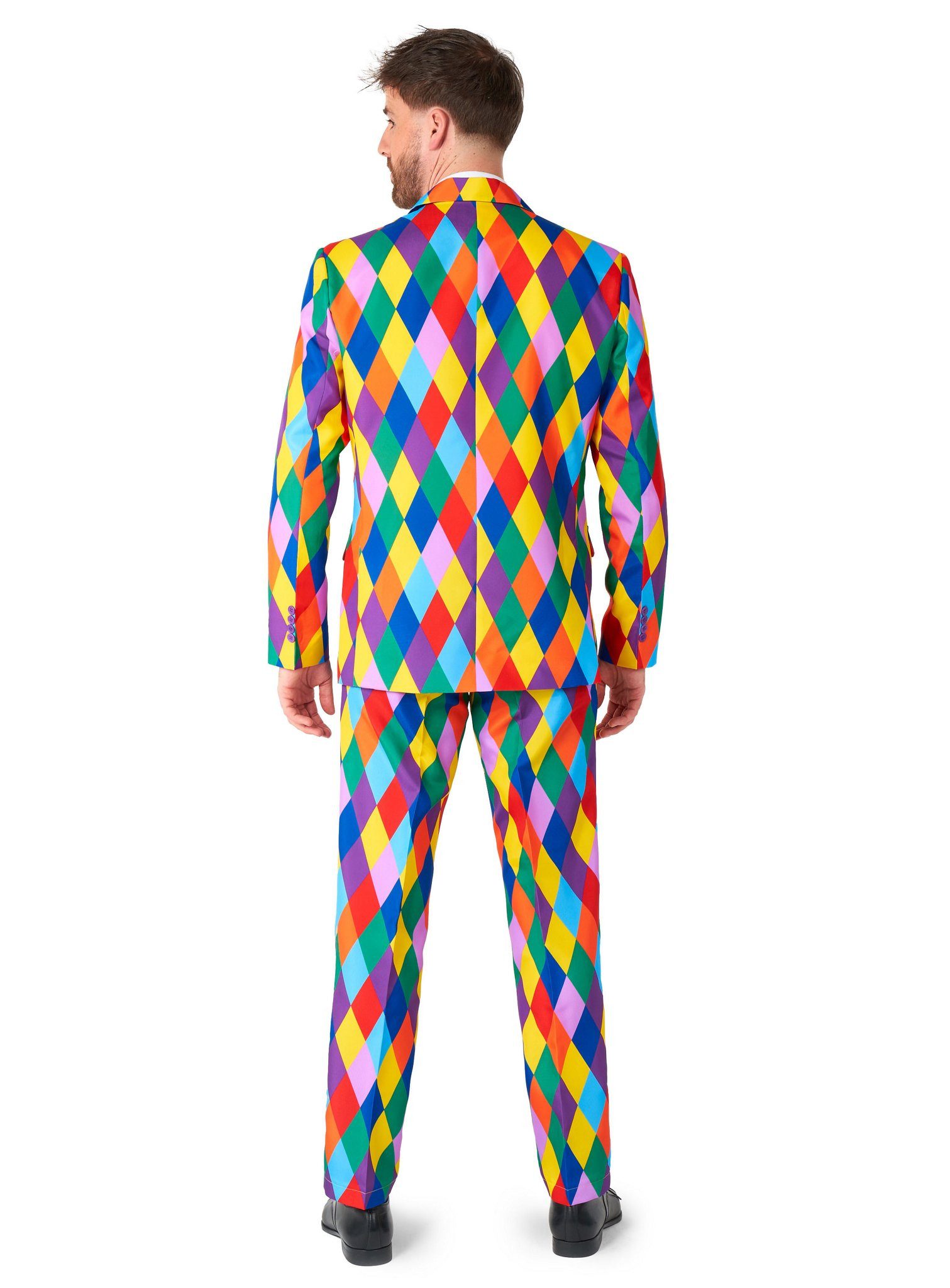 SuitMeister Partyanzug Clown Kostüm Anzug - Sakko für Karneval Halloween, E günstig online kaufen