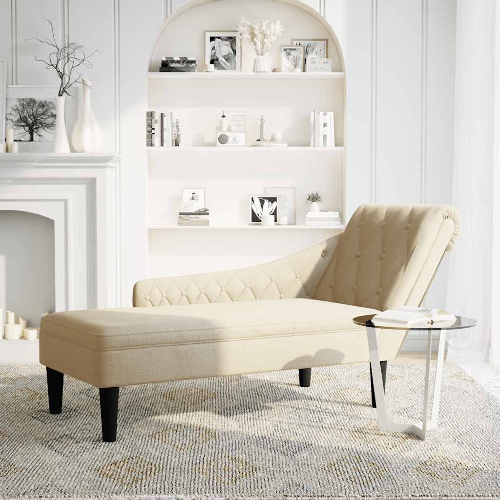 vidaXL Chaiselongue Chaiselongue mit Kissen und günstig online kaufen