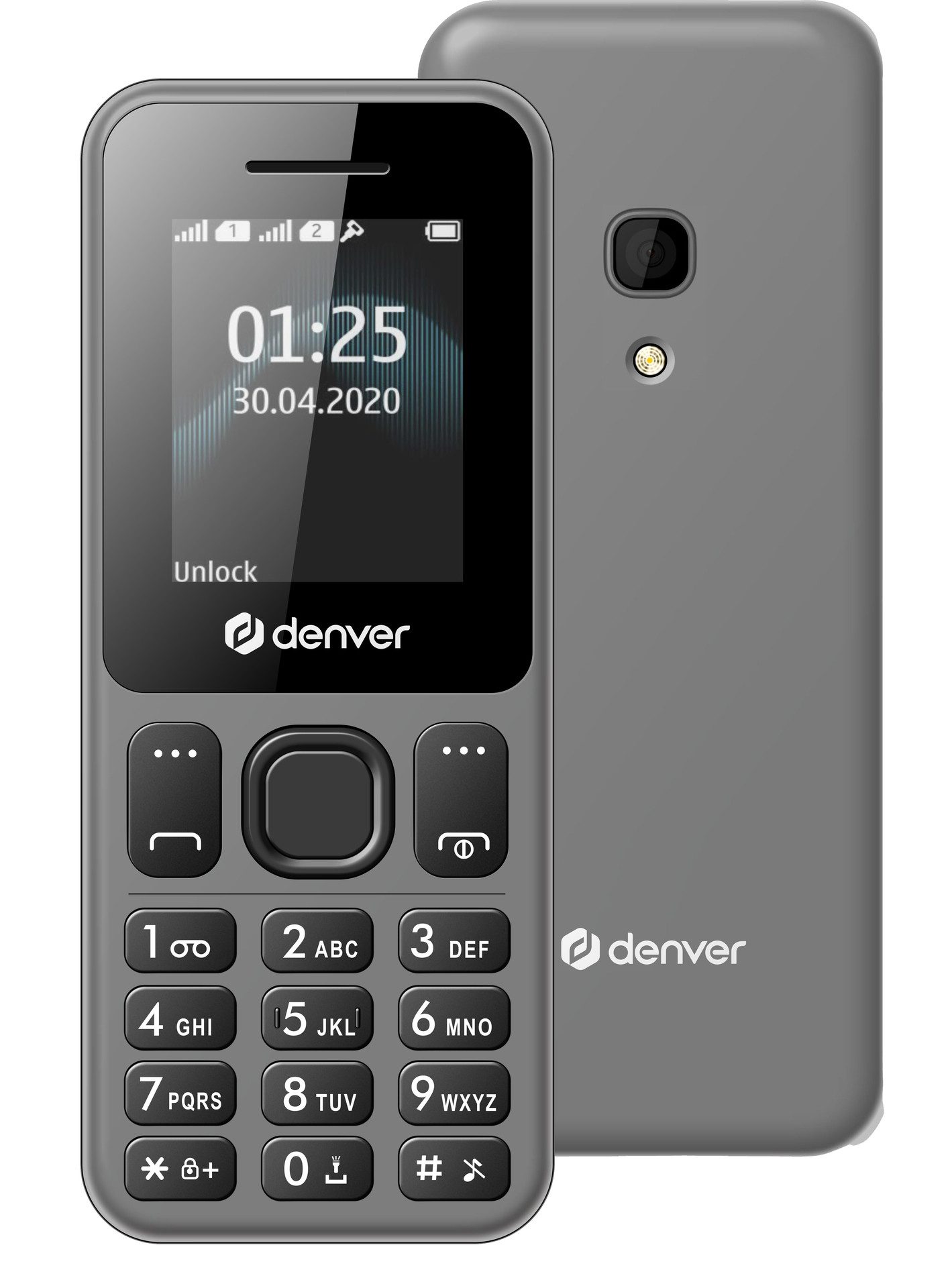 Denver FAS-1806 Seniorenhandy (4,5 cm/1,77 Zoll, 0,8 MP Kamera)