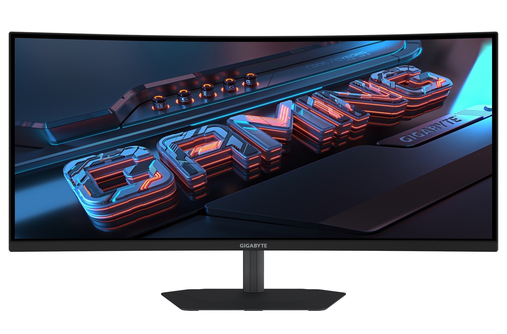 Gigabyte G34WQC2 Curved-Gaming-Monitor (86,4 cm/34 ", 3440 x 1440 px, WQHD, 1 ms Reaktionszeit, 200 Hz, VA LED, neig-,schwenk-, höhenverstellbar)