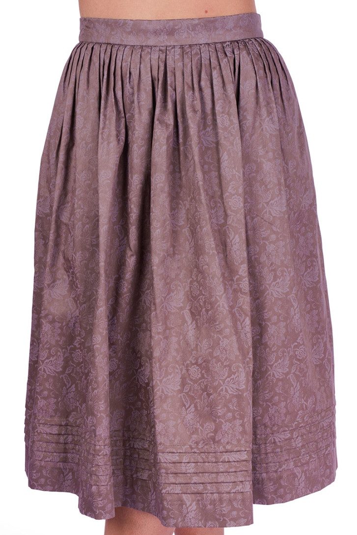 Berwin & Wolff Trachtenrock Trachtenrock - GERTINA - taupe