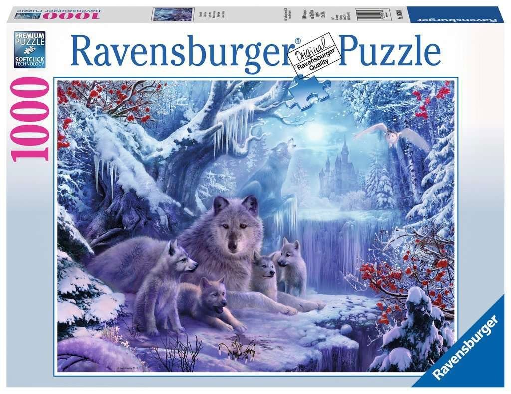 Ravensburger Puzzle »Ravensburger 19704 Winterwölfe 1000 Teile Puzzle«,  Puzzleteile online kaufen | OTTO