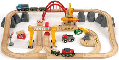 BRIO® Spielzeug-Eisenbahn BRIO® WORLD, Frachten Set Deluxe, (Set), FSC®- schützt Wald - weltweit