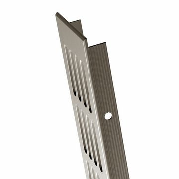 MS Beschläge Lüftungsgitter Aluminium Stegblech 60mm breit Edelstahl eloxiert