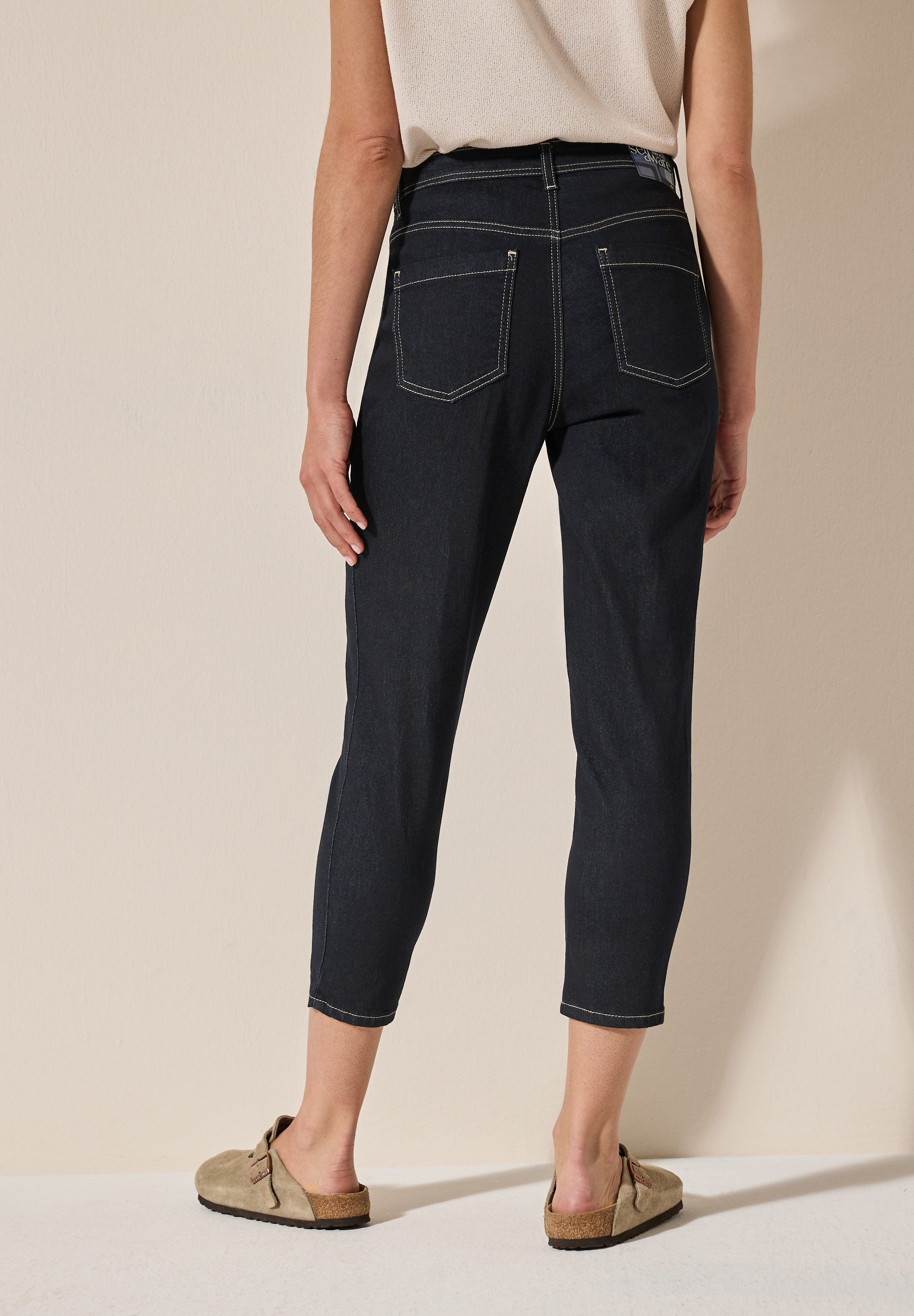 CECIL Slim-fit-Jeans aus Baumwolle mit Stretchanteil