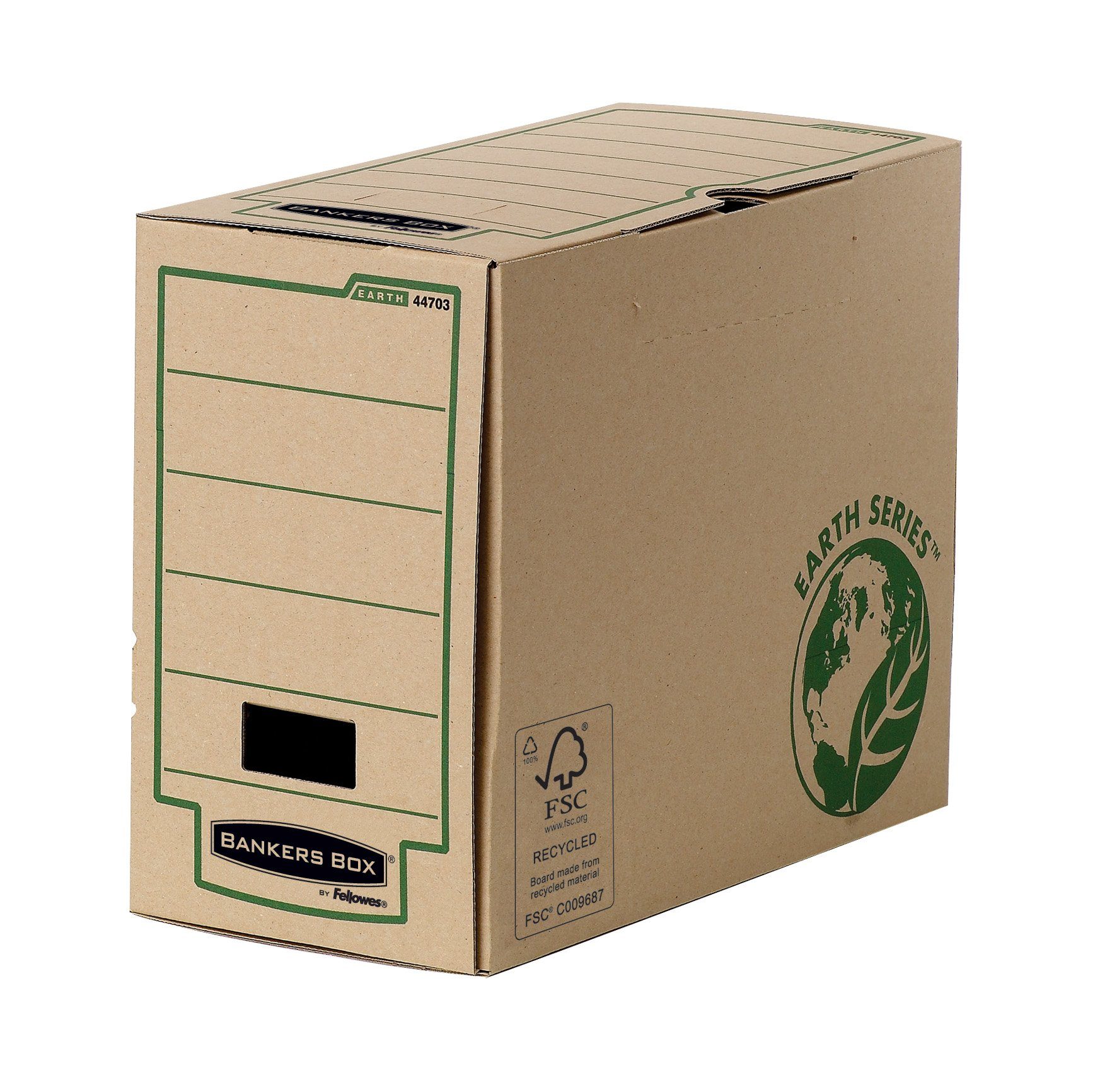 FELLOWES Archivcontainer Fellowes® 44703 Archivschachtel 153mm Bankers Box® Earth Series - 20 S