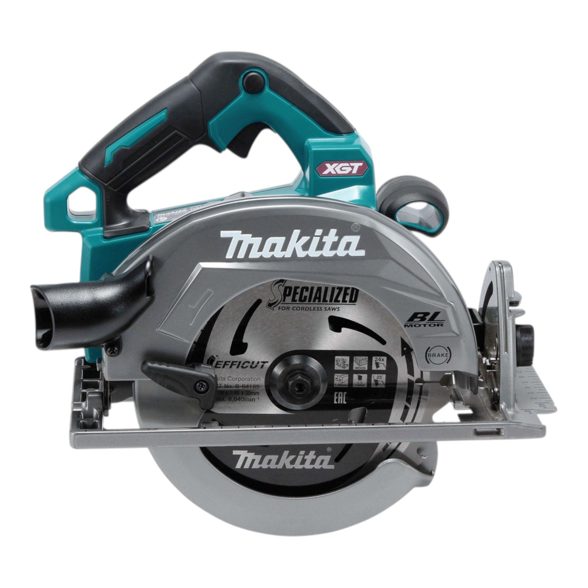 Makita Akku-Handkreissäge HS 003 GM201 Akku Handkreissäge 40 V max. 190 mm Brushless + 2x Akku