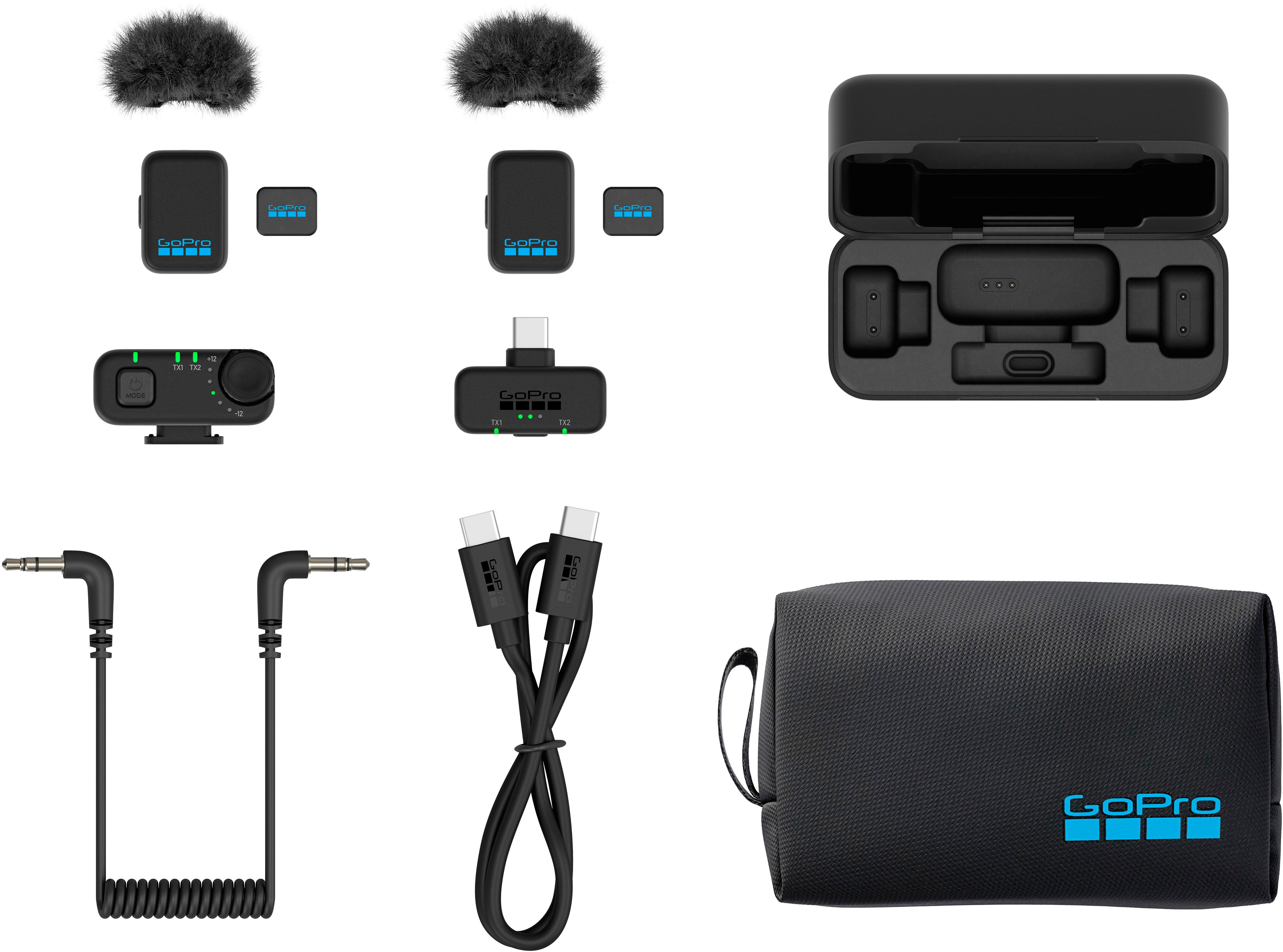 GoPro Streaming-Mikrofon Kabelloses Mikrofon (Komplettset) – Bild 5 von 5