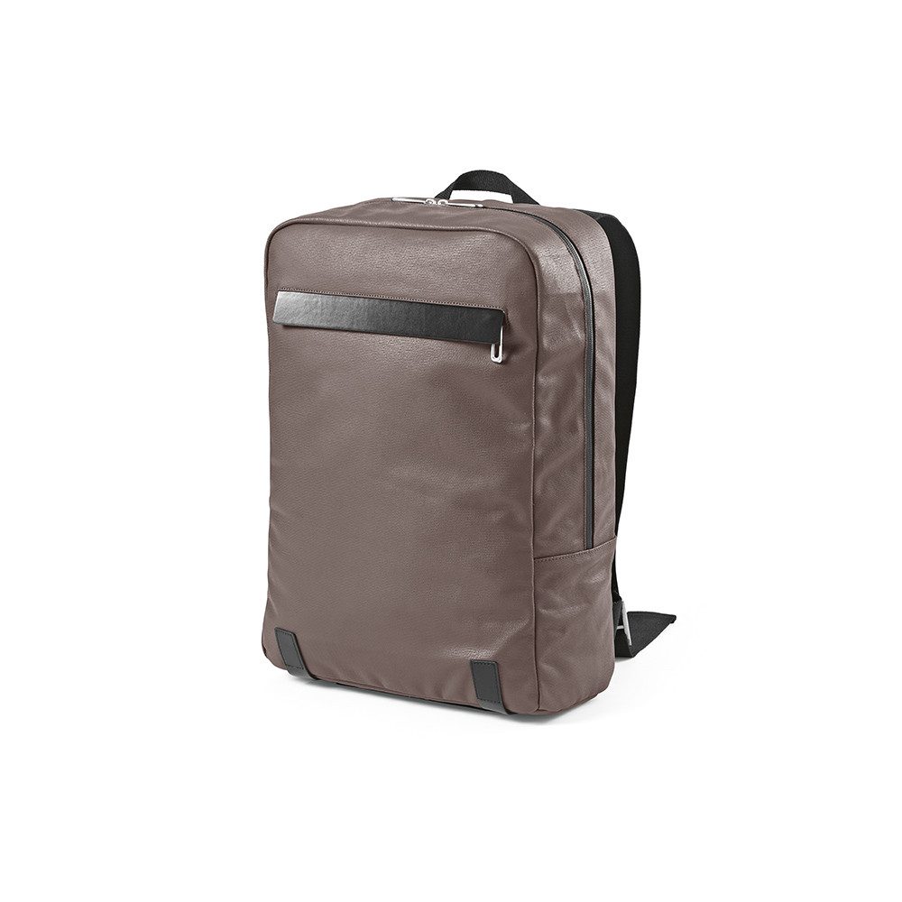 CABBEL Rucksack Rucksack 23L Laptop 17 Zoll wasserdicht Baumwolle nachhaltig robust (Rucksack, 1-tlg., Einzelartikel), Grau, 85% recycelt, 0,885 kg leicht, 29x43x14 cm, 23L Volumen