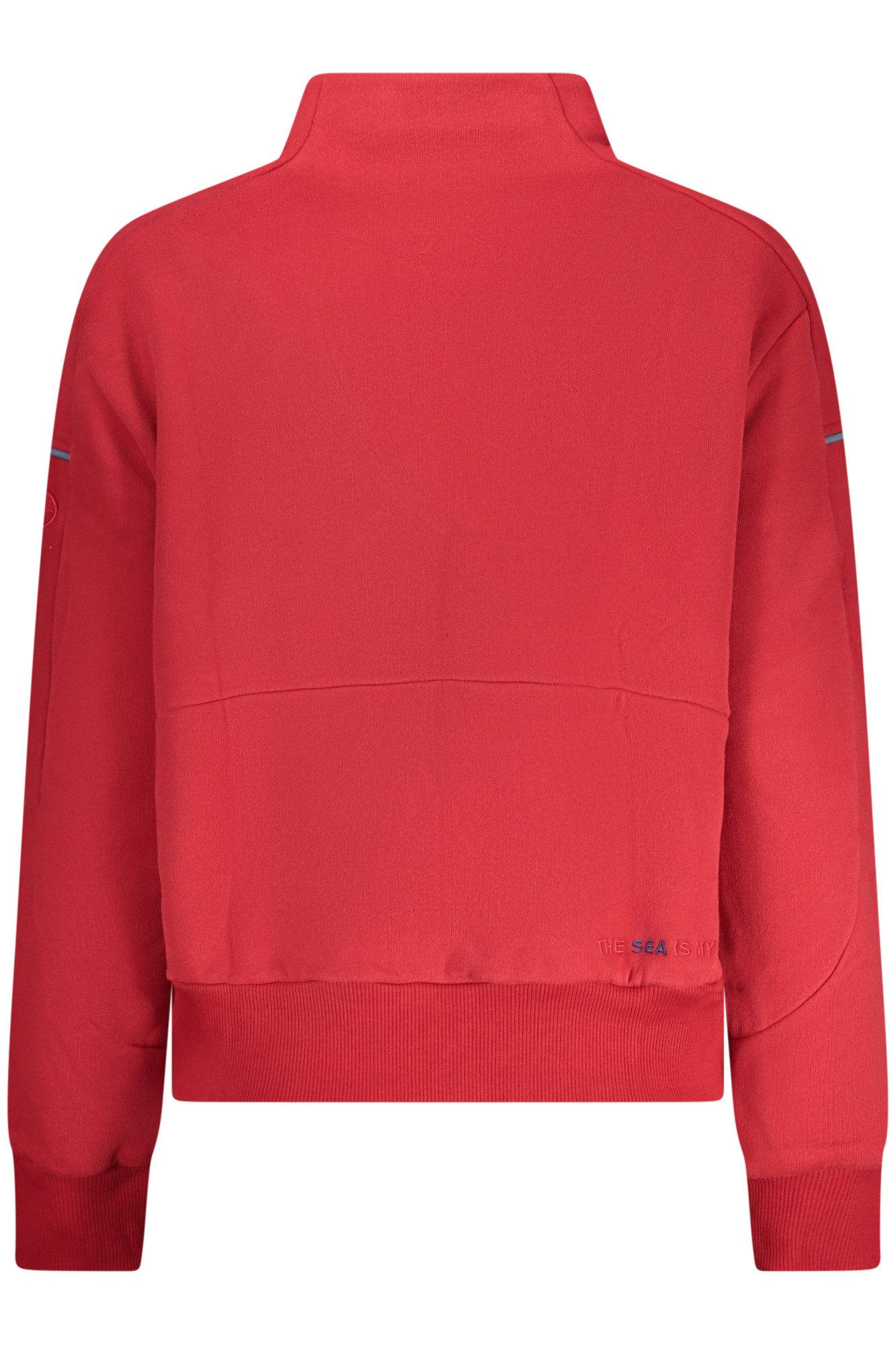 North Sails Sweatshirt Damenpullover rot: Langarm, gefüttert