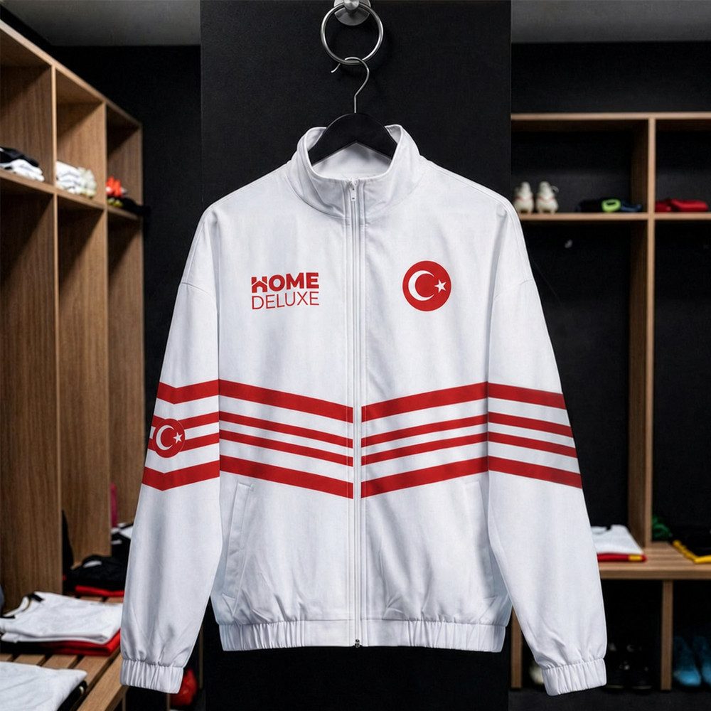 HOME DELUXE Trainingsjacke TEAM TÜRKEI - JACKE 2026 Sportjacke, Fußballjacke, Oversize