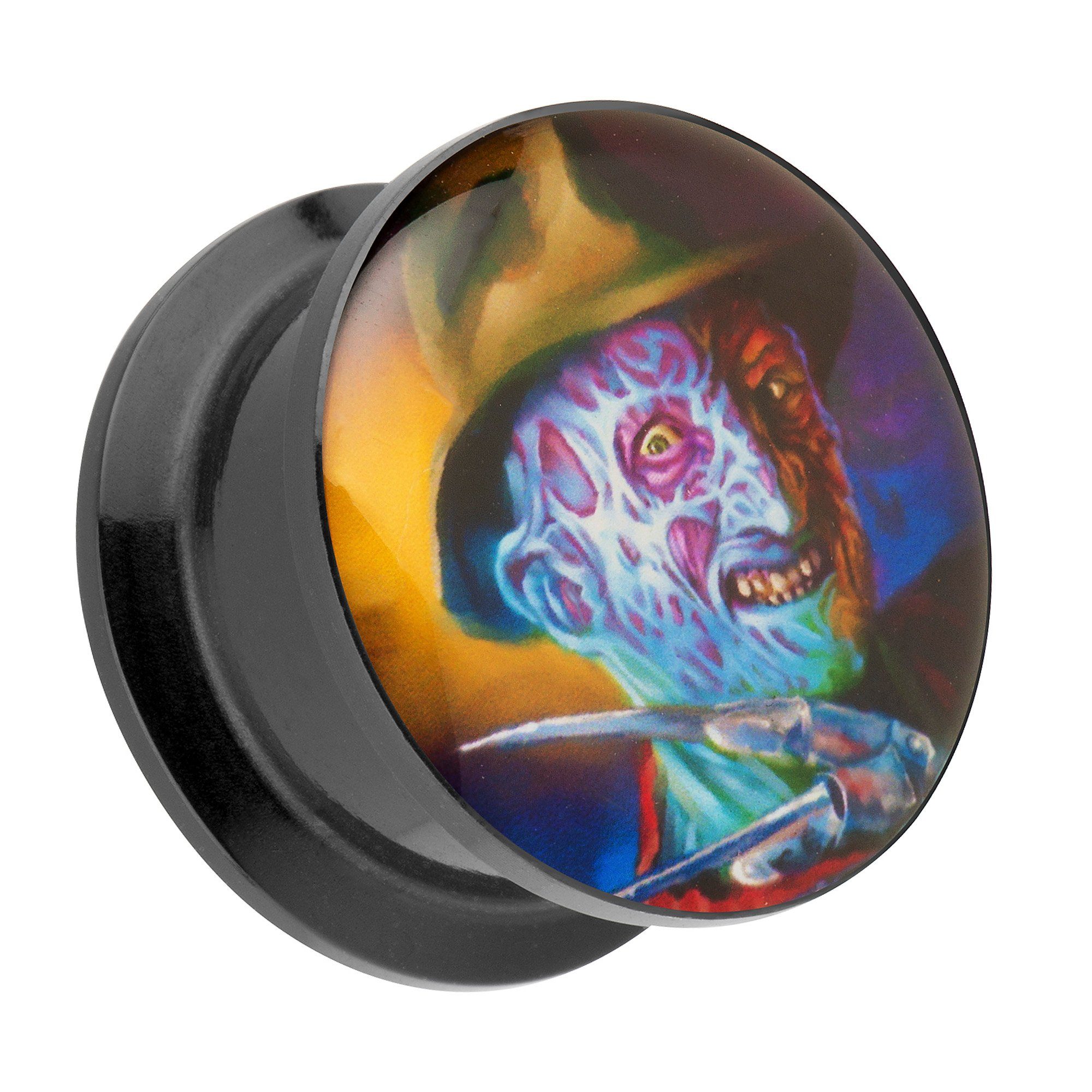 Plug Piercing Schraubverschluß Nightmare Freddy Motiv