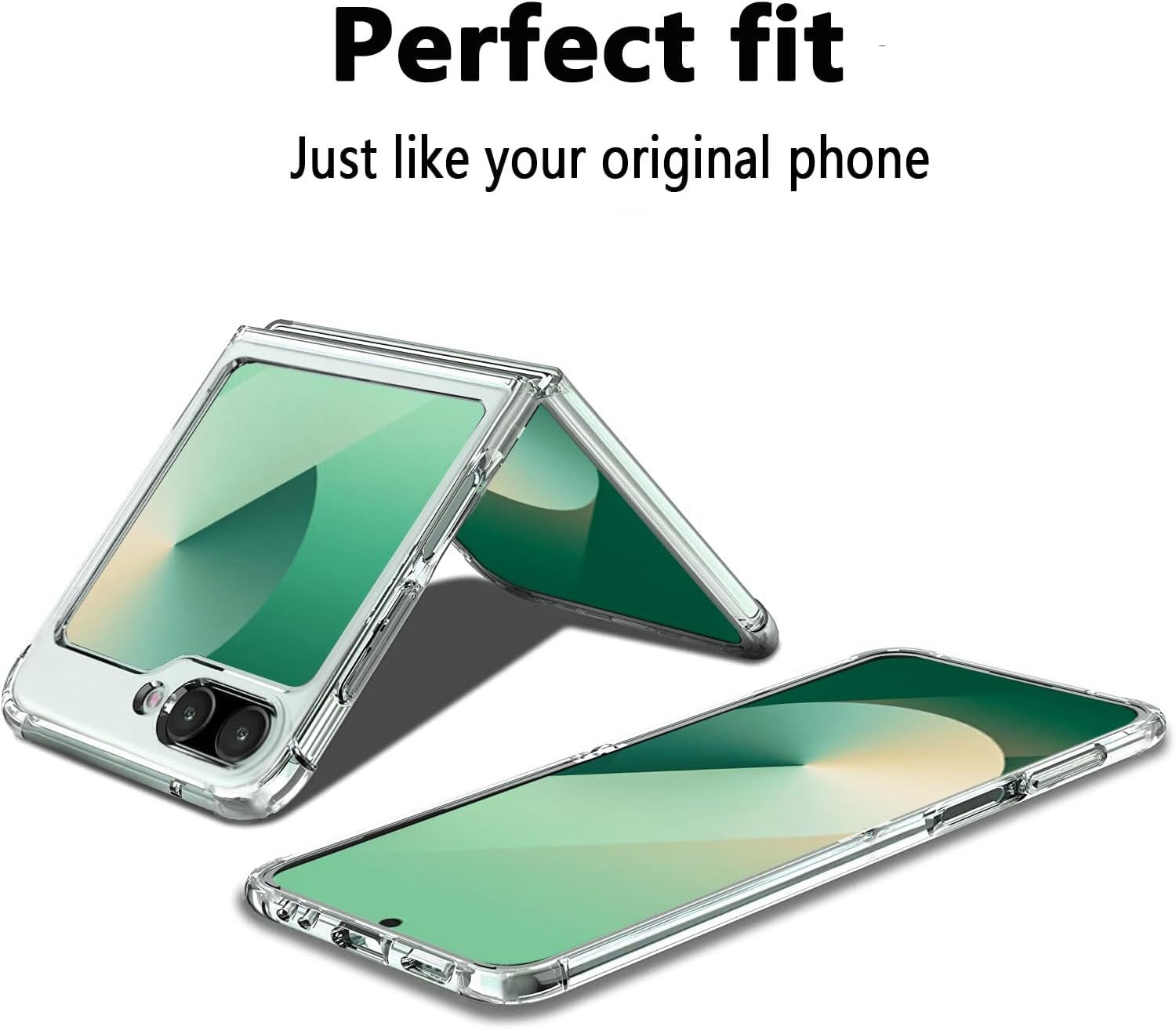 MSM Handyhülle Hülle für Samsung Galaxy Z Flip 6 5G Silikon Schutzhülle TPU Tasche