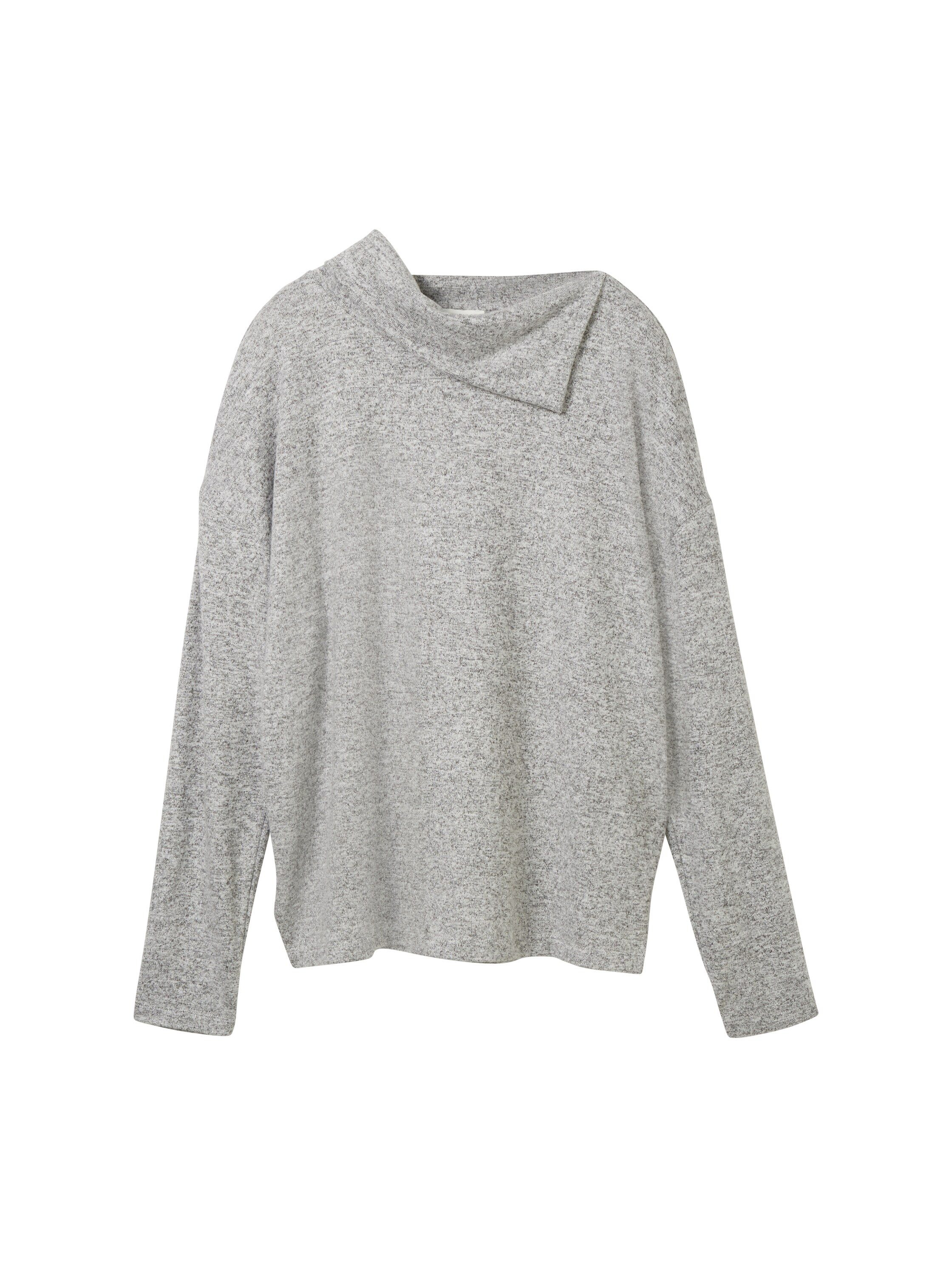 TOM TAILOR Langarmshirt Langarmshirt mit Rollkragen