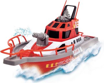 Dickie Toys RC-Boot Feuerwehrboot, mit Wasserspritzfunktion und Fernbedienung